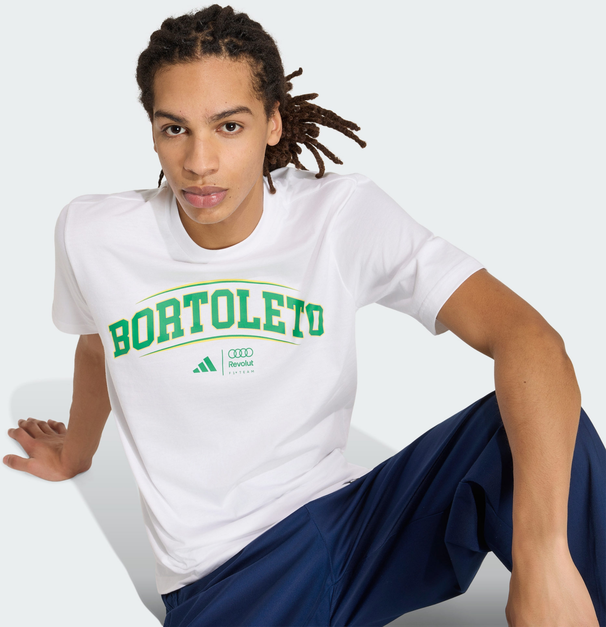 ADIDAS, Adidas Audi Revolut F1 Team Gabriel Bortoleto Graphic Iii T-shirt