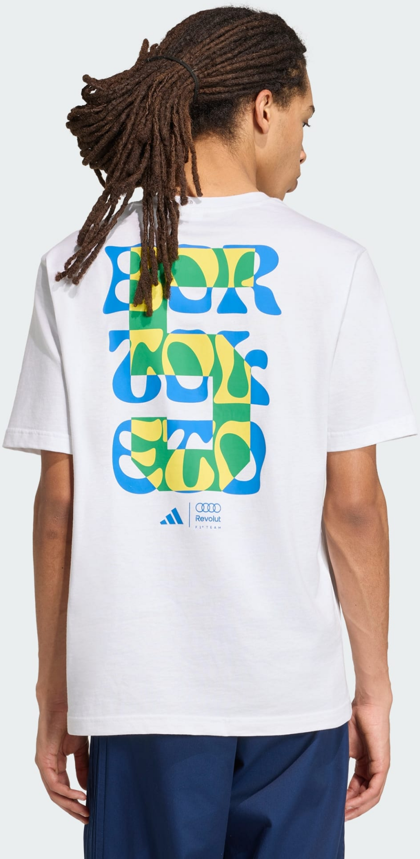 ADIDAS, Adidas Audi Revolut F1 Team Gabriel Bortoleto T-shirt Med Grafik