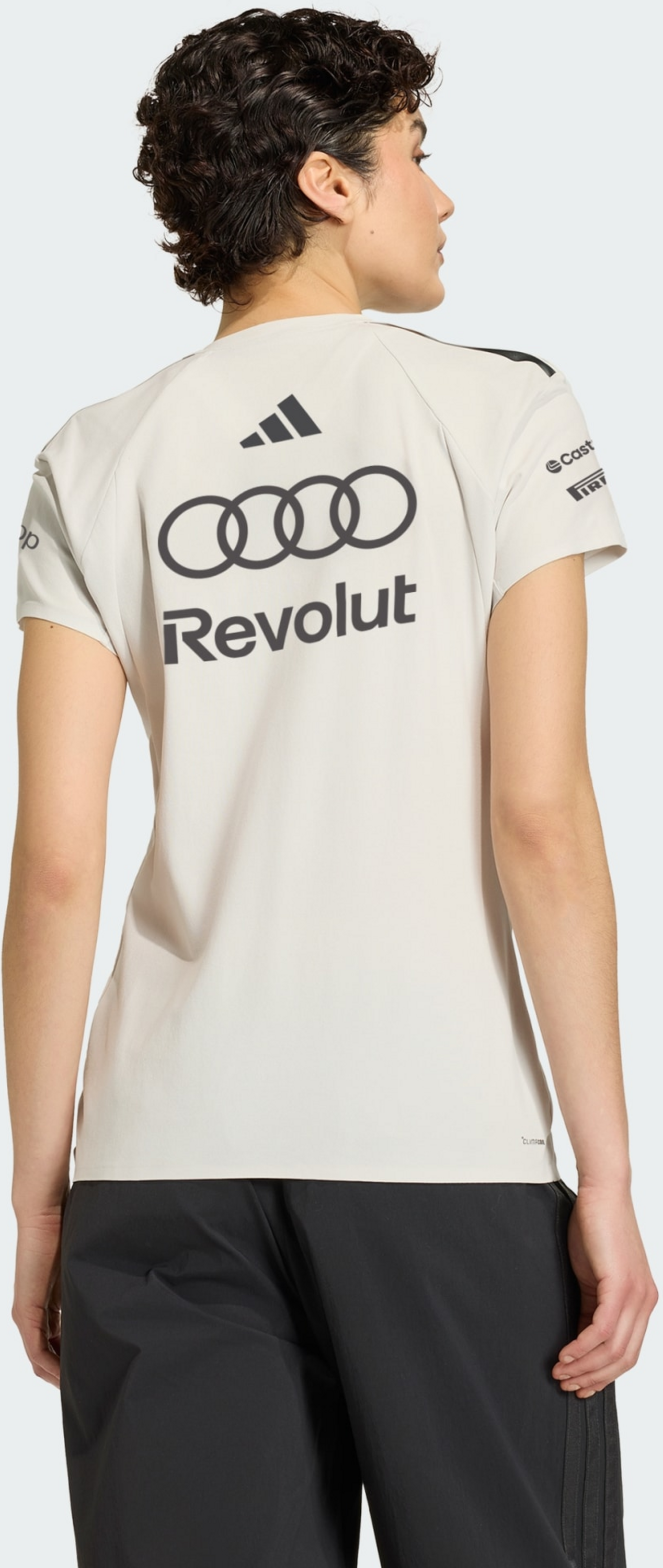 ADIDAS, Adidas Audi Revolut F1 Team Ingenj&ouml;rer Och Marknadsf&ouml;ring Kort&auml;rmad Pik&eacute;troja