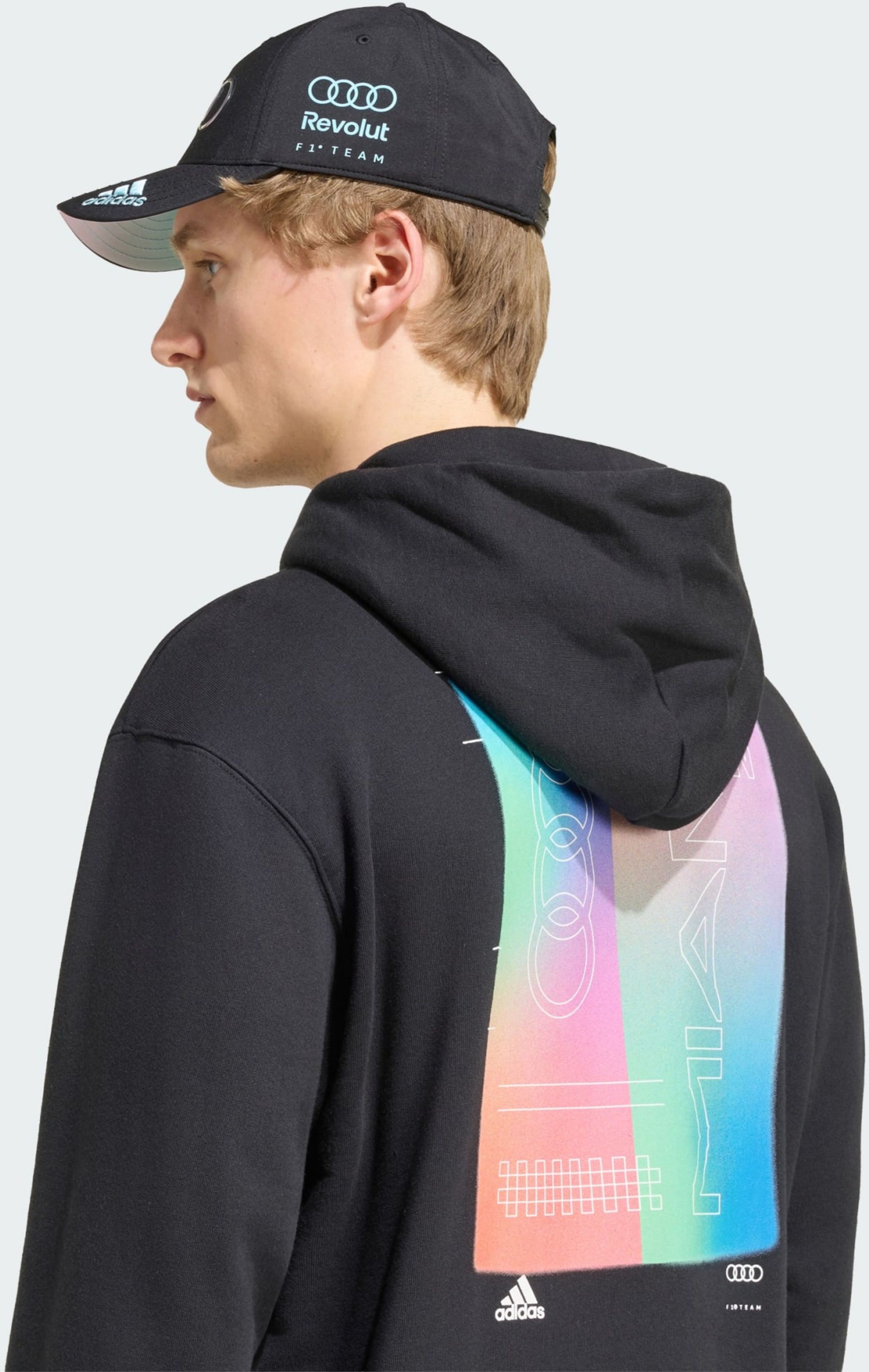 ADIDAS, Adidas Audi Revolut F1 Team Teamgeist Hoodie