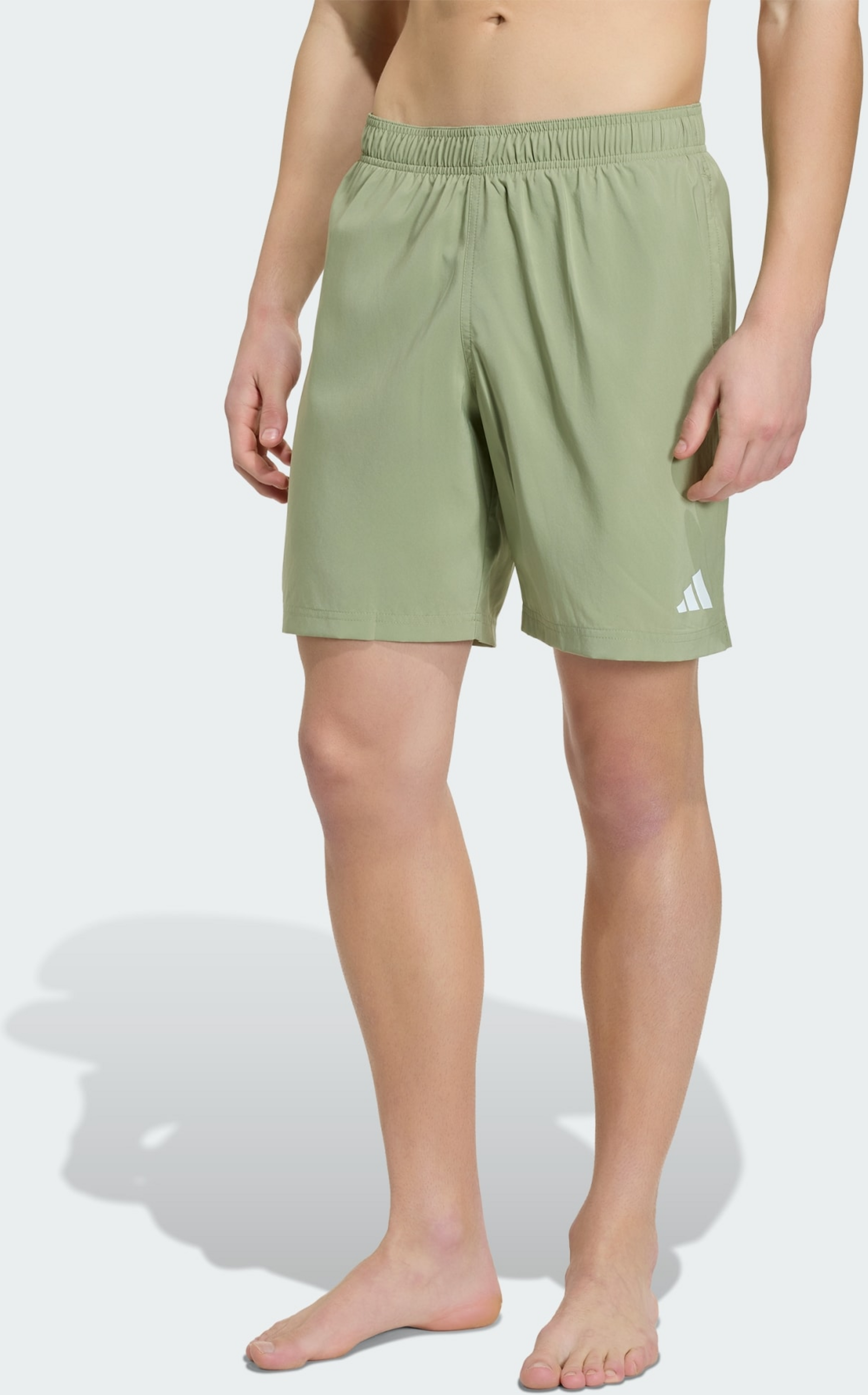 ADIDAS, Adidas Badshorts Med 20 Cm Benl&auml;ngd