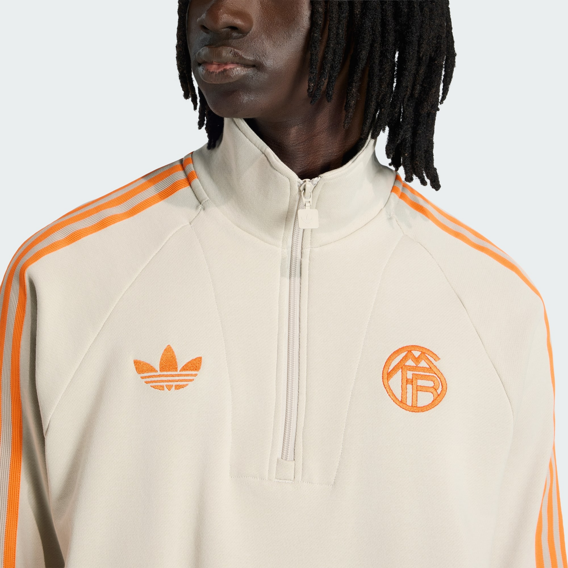 ADIDAS, Adidas Bayern M&uuml;nchen Originals Tr&ouml;ja Med Halv Dragkedja