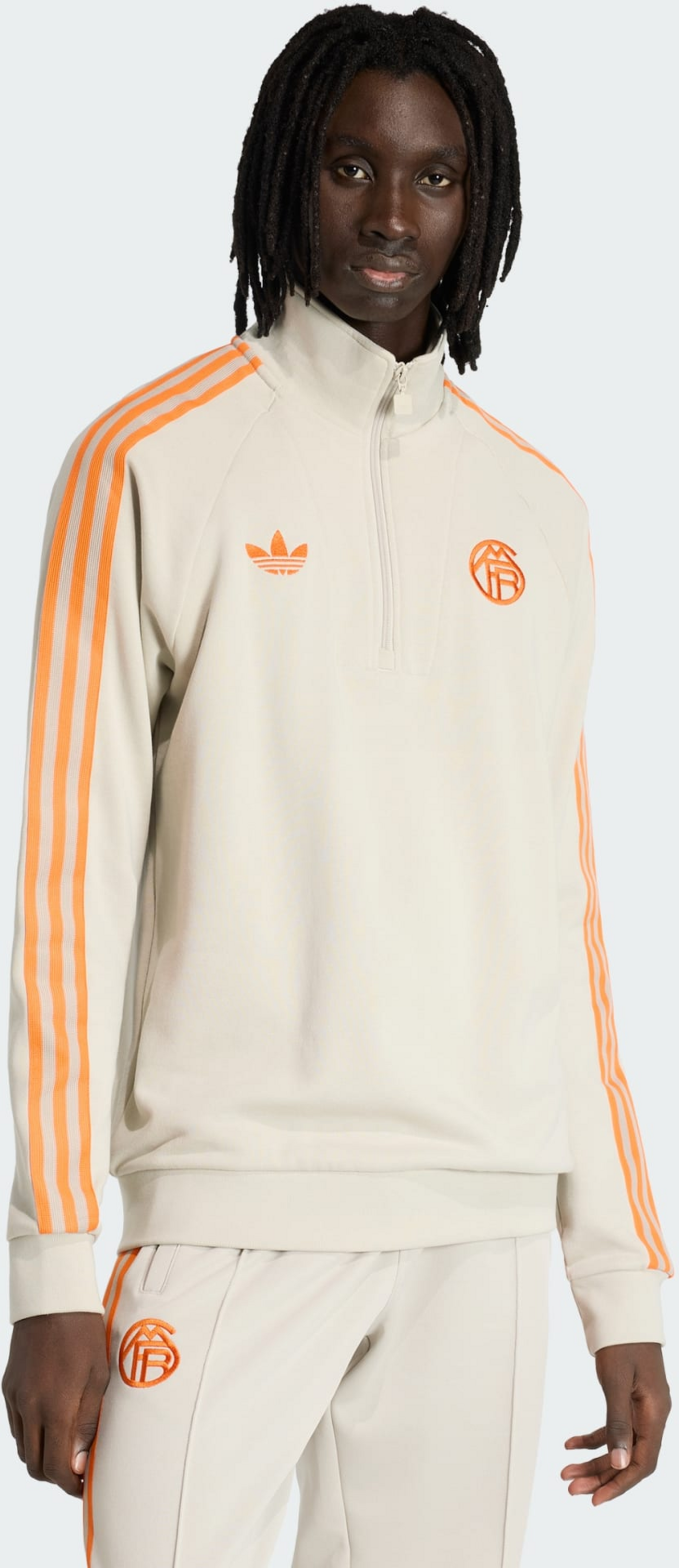 ADIDAS, Adidas Bayern M&uuml;nchen Originals Tr&ouml;ja Med Halv Dragkedja