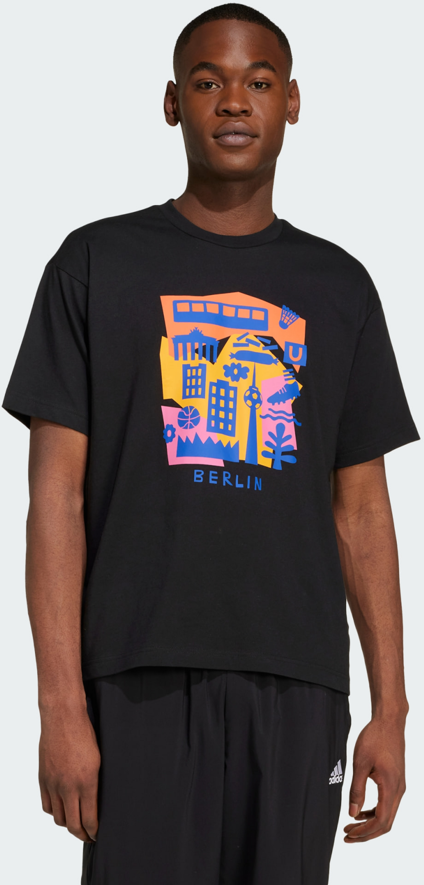 ADIDAS, Adidas Berlin Papercut T-shirt (gender Neutral)