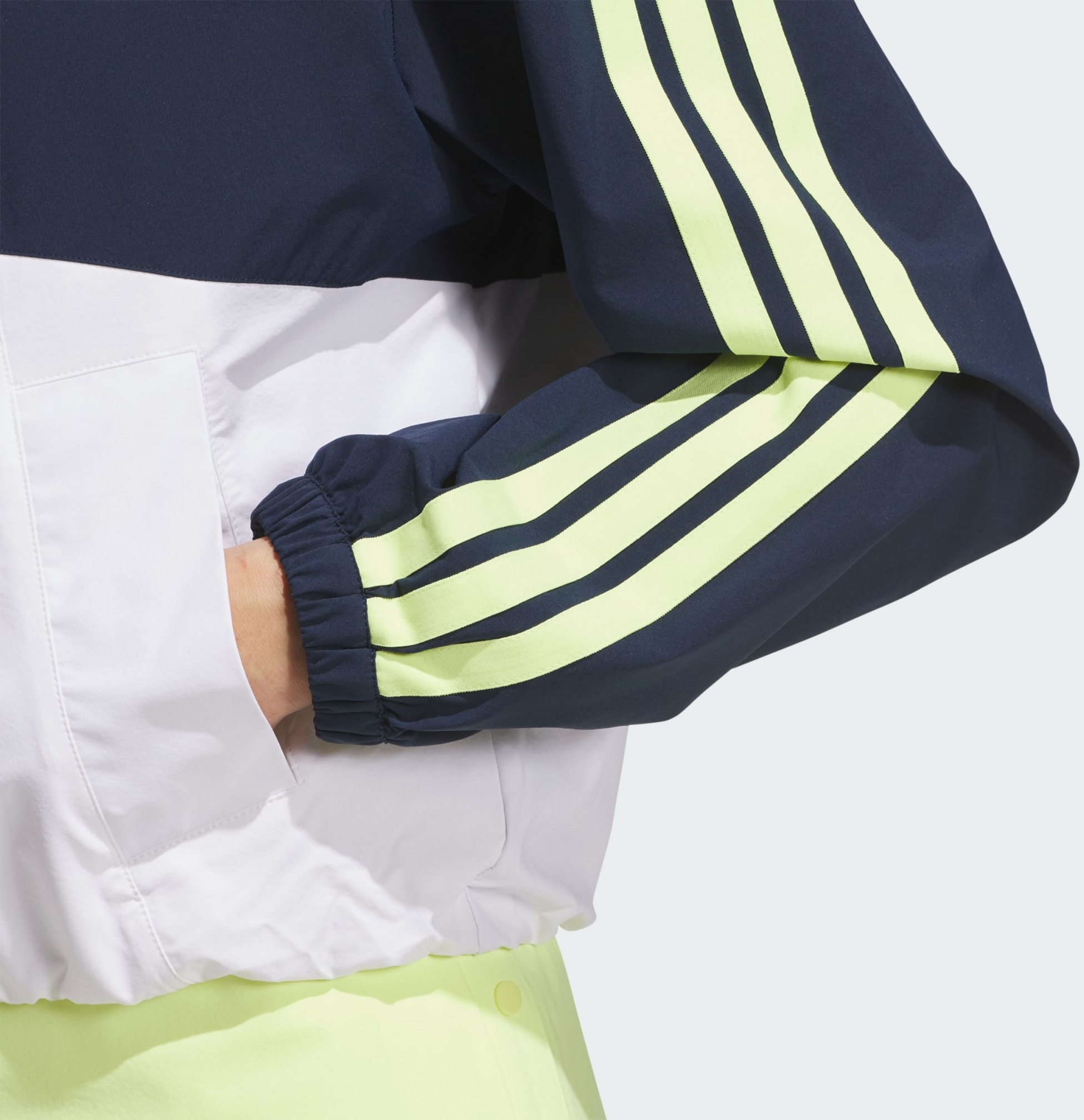 ADIDAS, Adidas Beyond The Course Colorblock Twistweave Full-zip Jacka