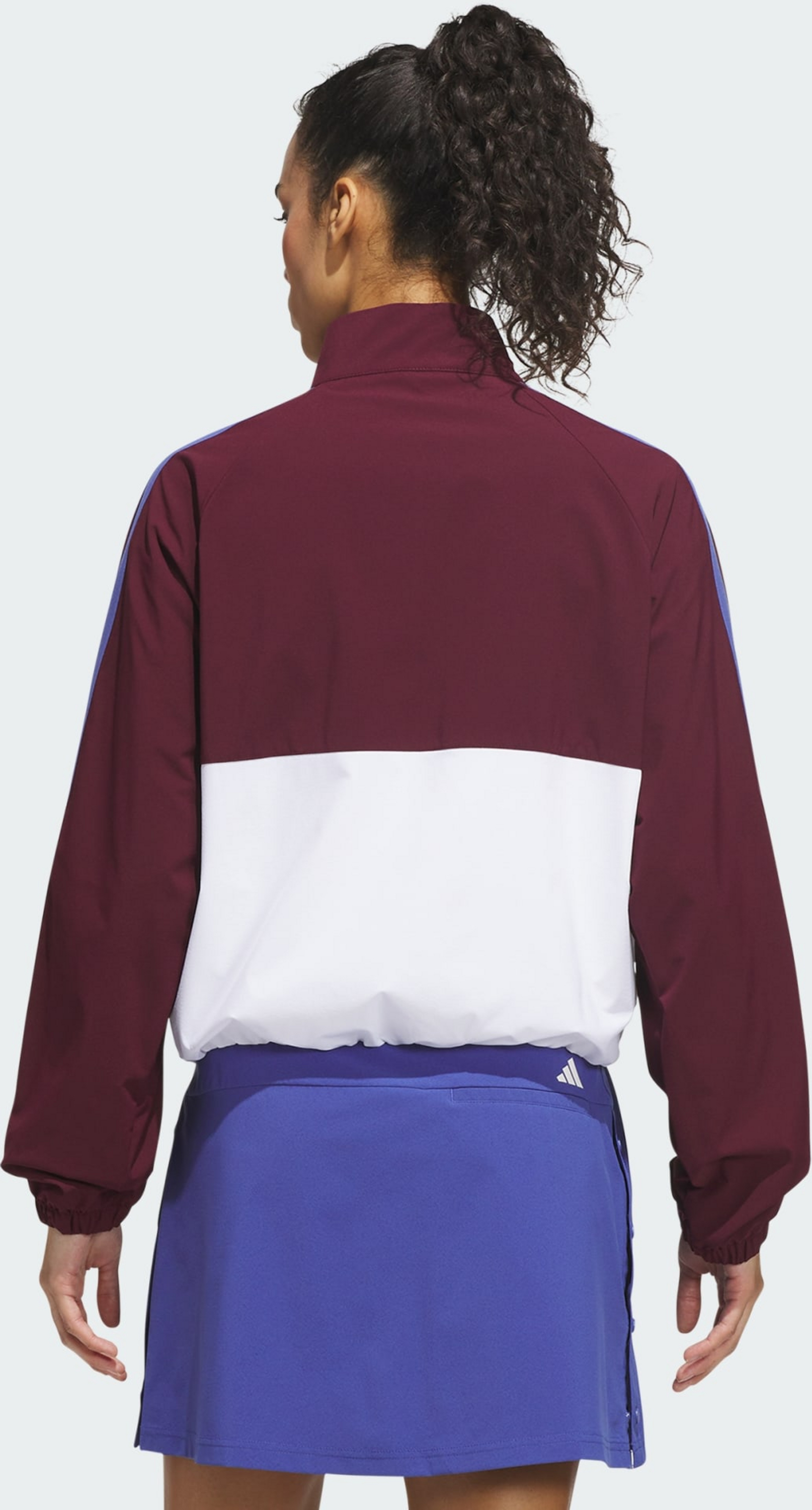 ADIDAS, Adidas Beyond The Course Colorblock Twistweave Full-zip Jacka