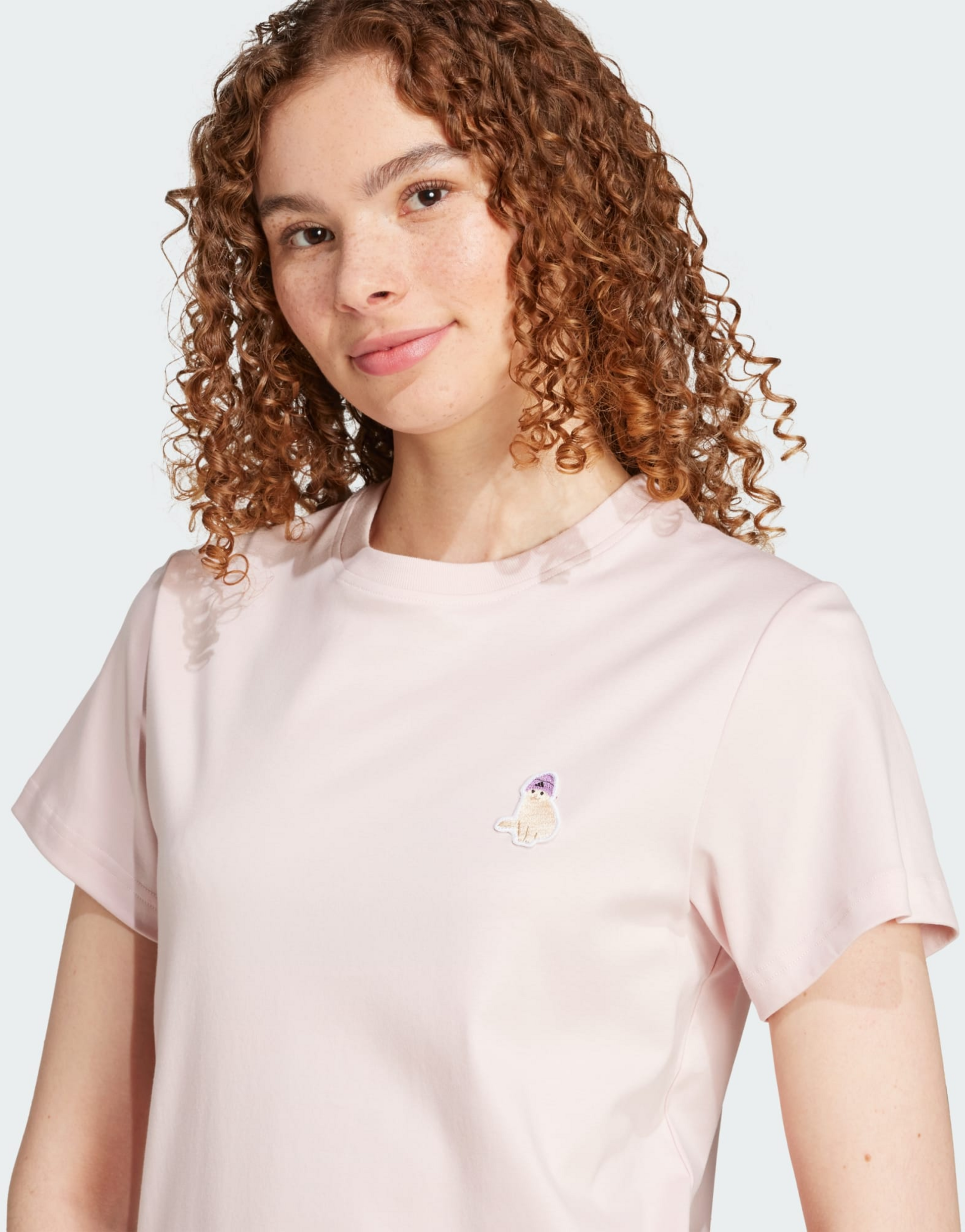 ADIDAS, Adidas Cat Patch Graphic Tee