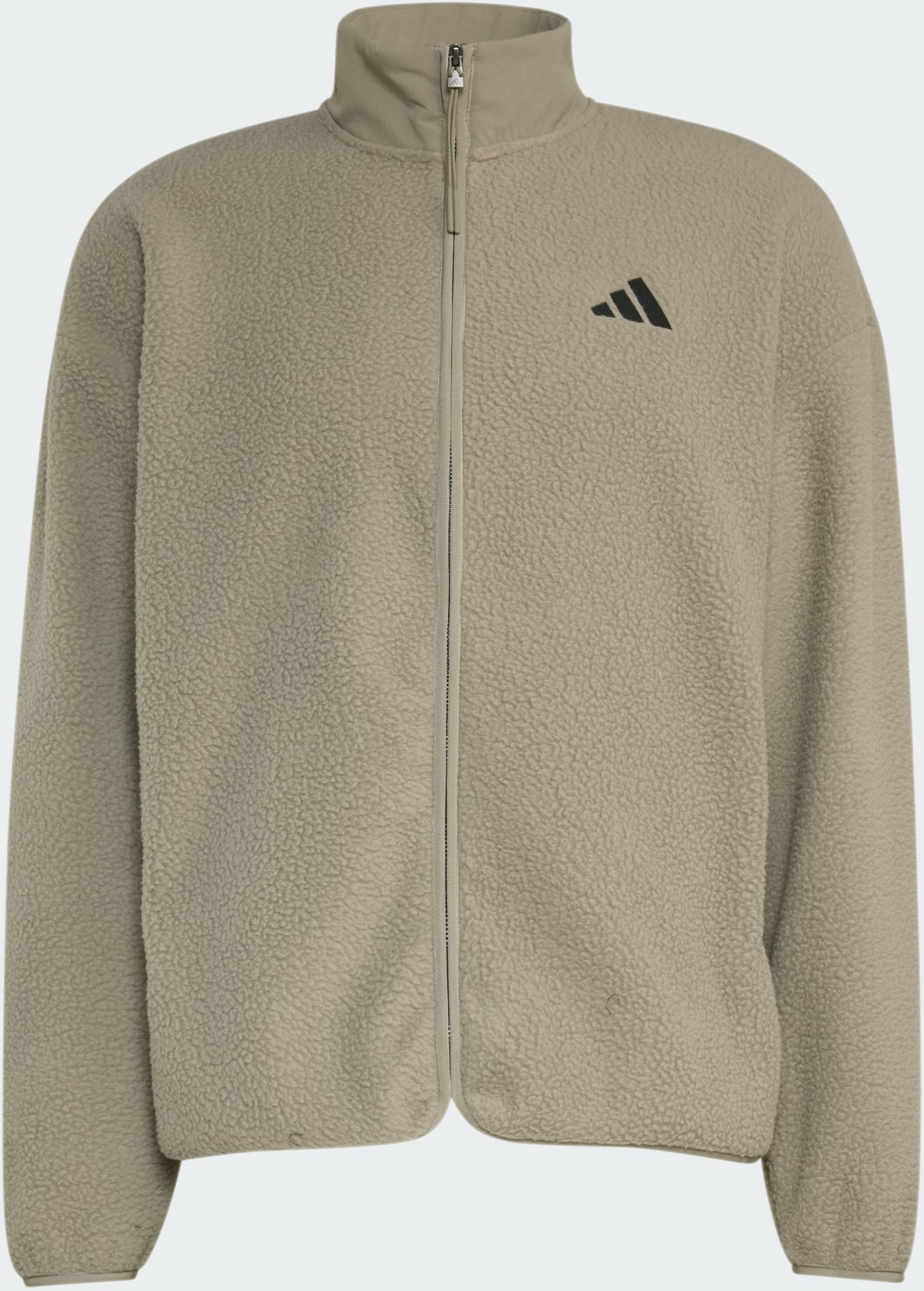 ADIDAS, Adidas City Tech 3-stripes H&ouml;gflossad Fleece Med Hel Dragkedja