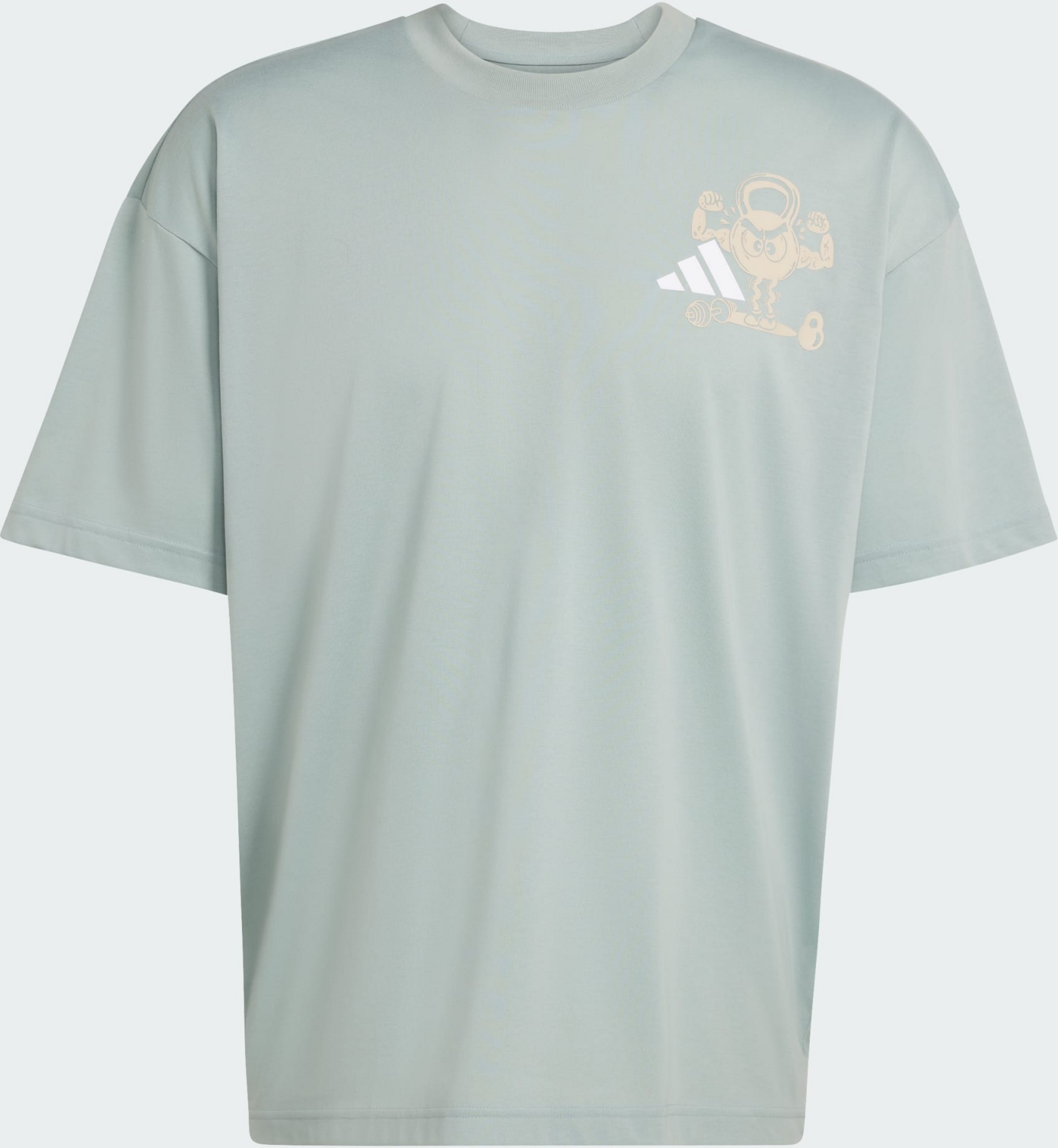 ADIDAS, Adidas Climacool Fun Training T-shirt Med Grafisk Design
