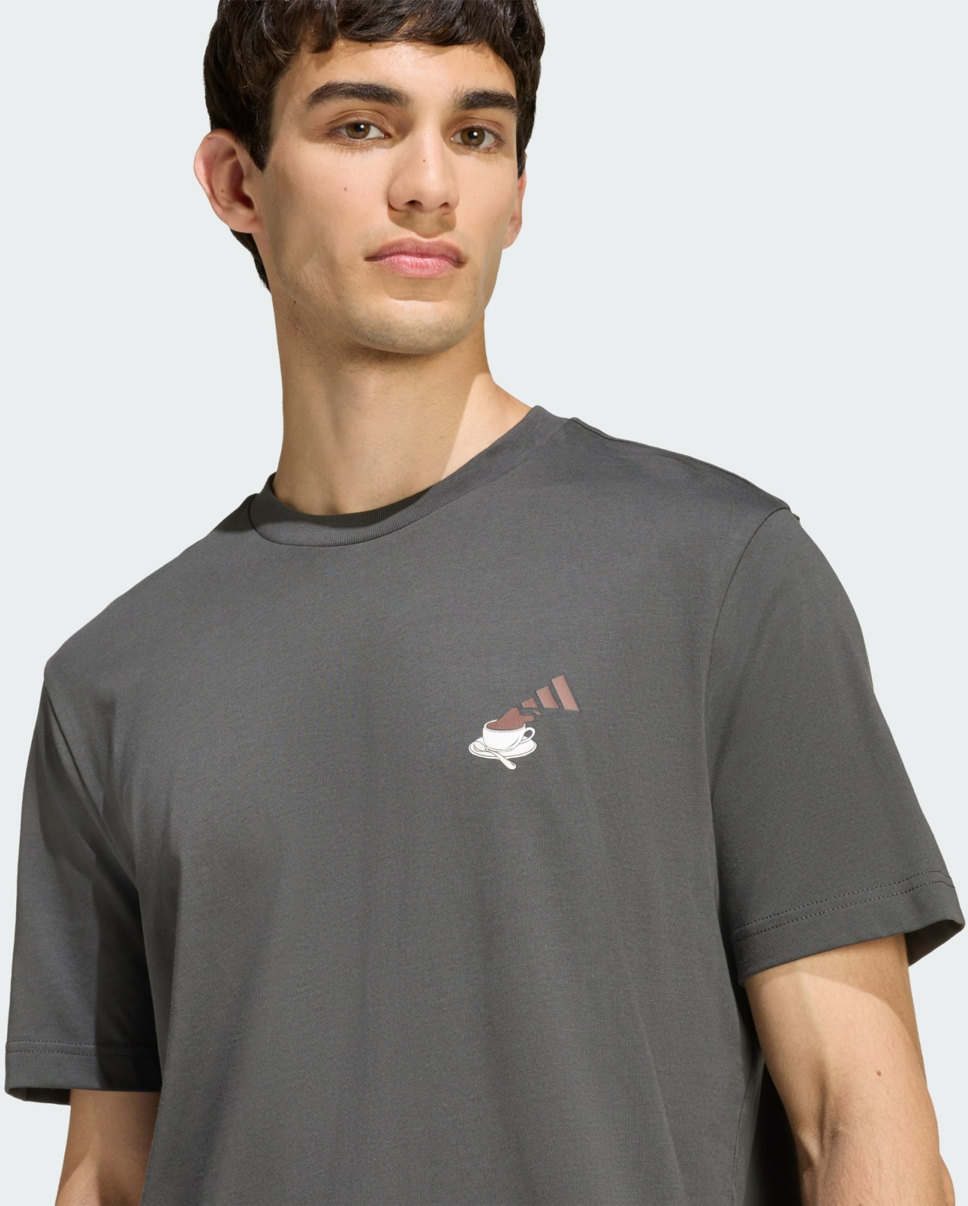 ADIDAS, Adidas Coffee Cafe Cheesecake Graphic T-shirt