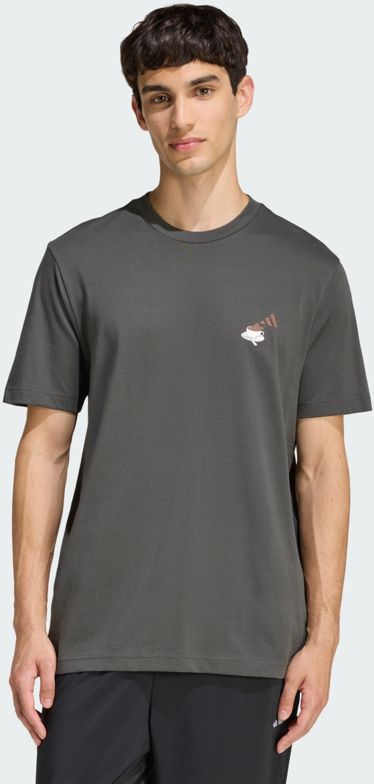 ADIDAS, Adidas Coffee Cafe Cheesecake Graphic T-shirt