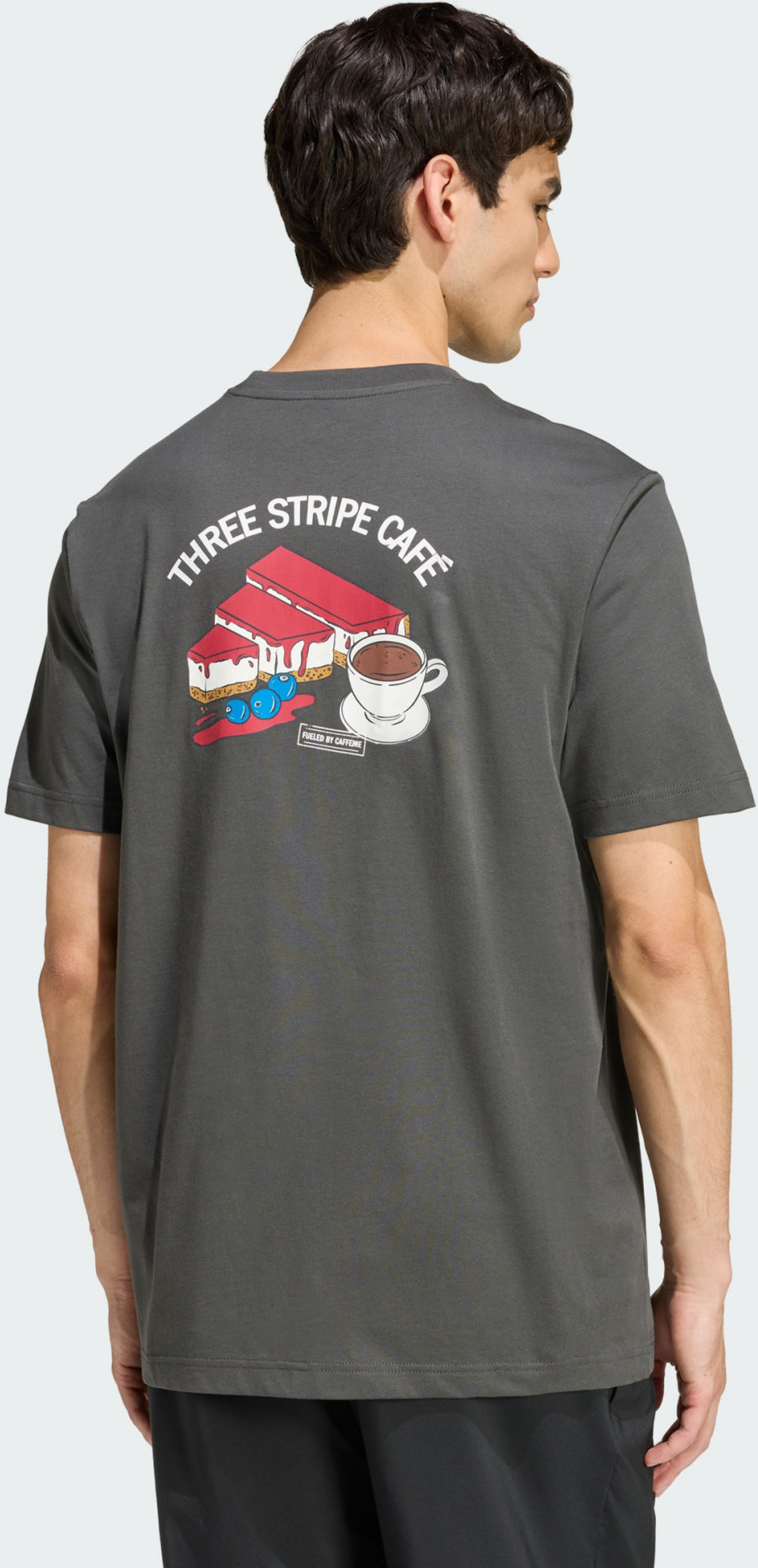 ADIDAS, Adidas Coffee Cafe Cheesecake Graphic T-shirt
