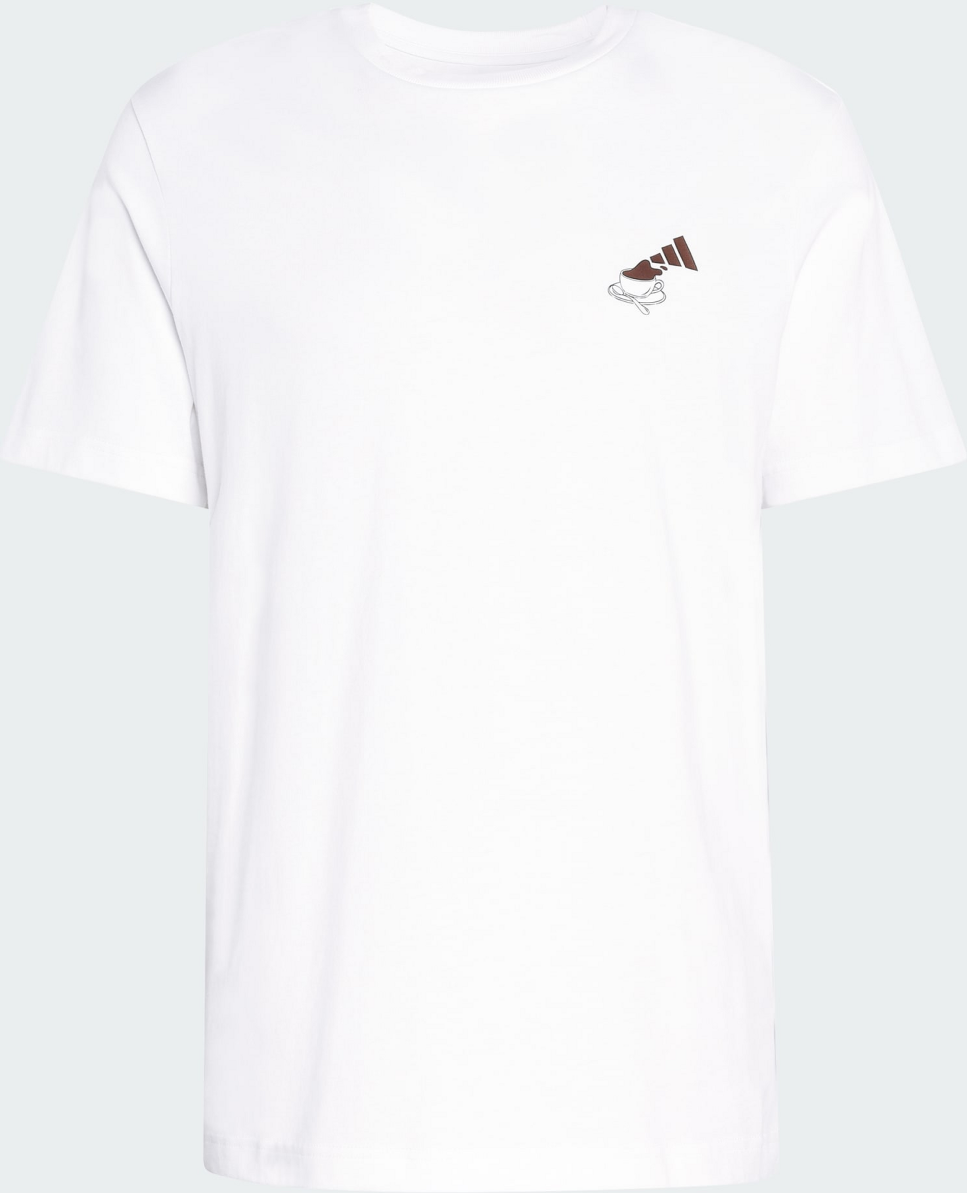 ADIDAS, Adidas Coffee Cafe Cheesecake Graphic T-shirt