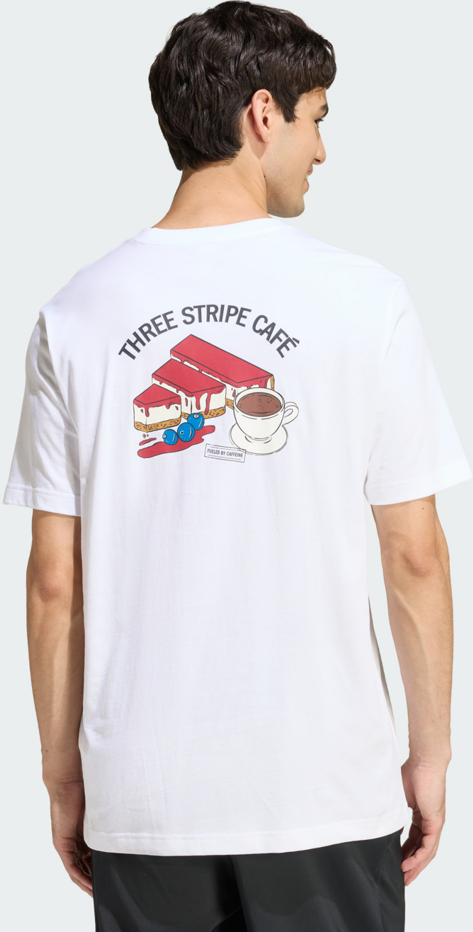ADIDAS, Adidas Coffee Cafe Cheesecake Graphic T-shirt