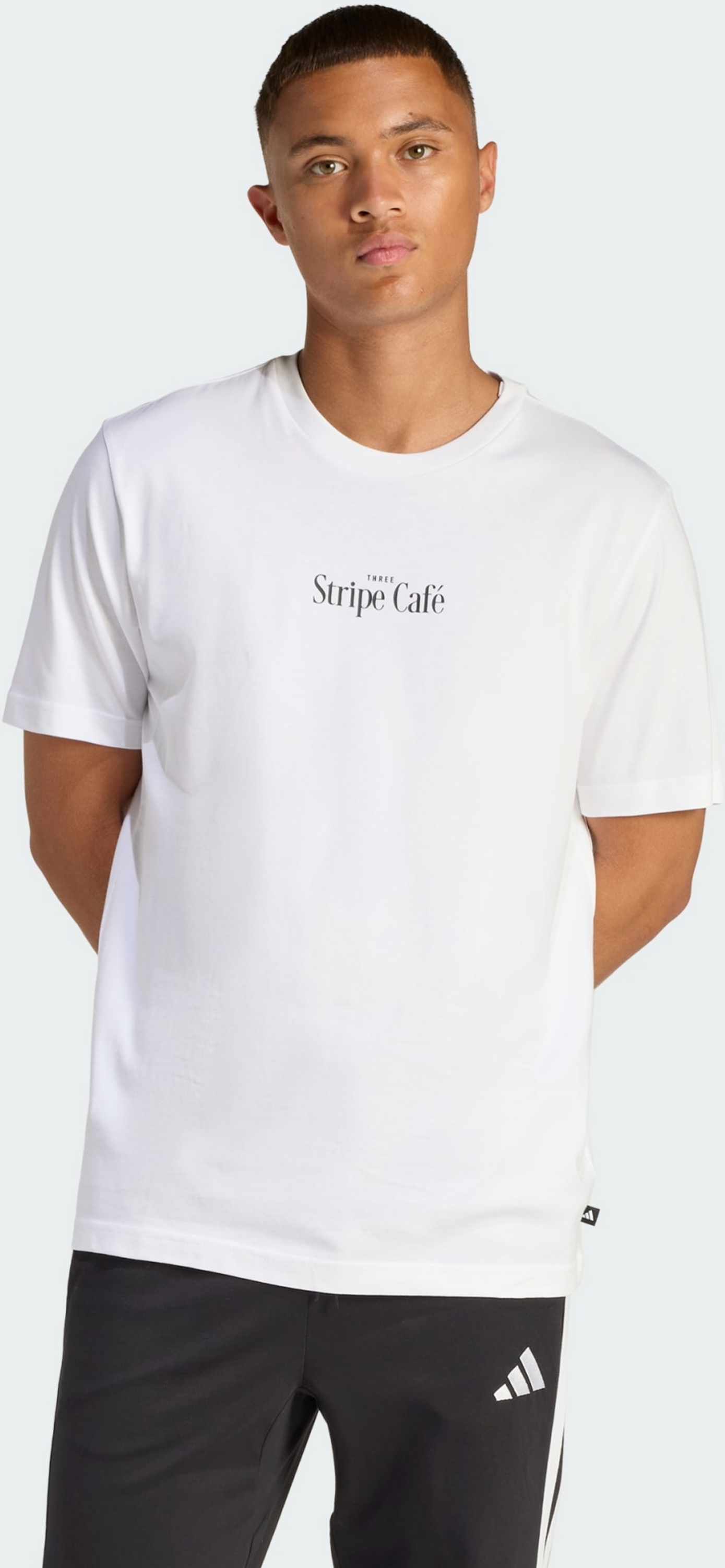 ADIDAS, Adidas Coffee Cafe Donut Box Graphic T-shirt