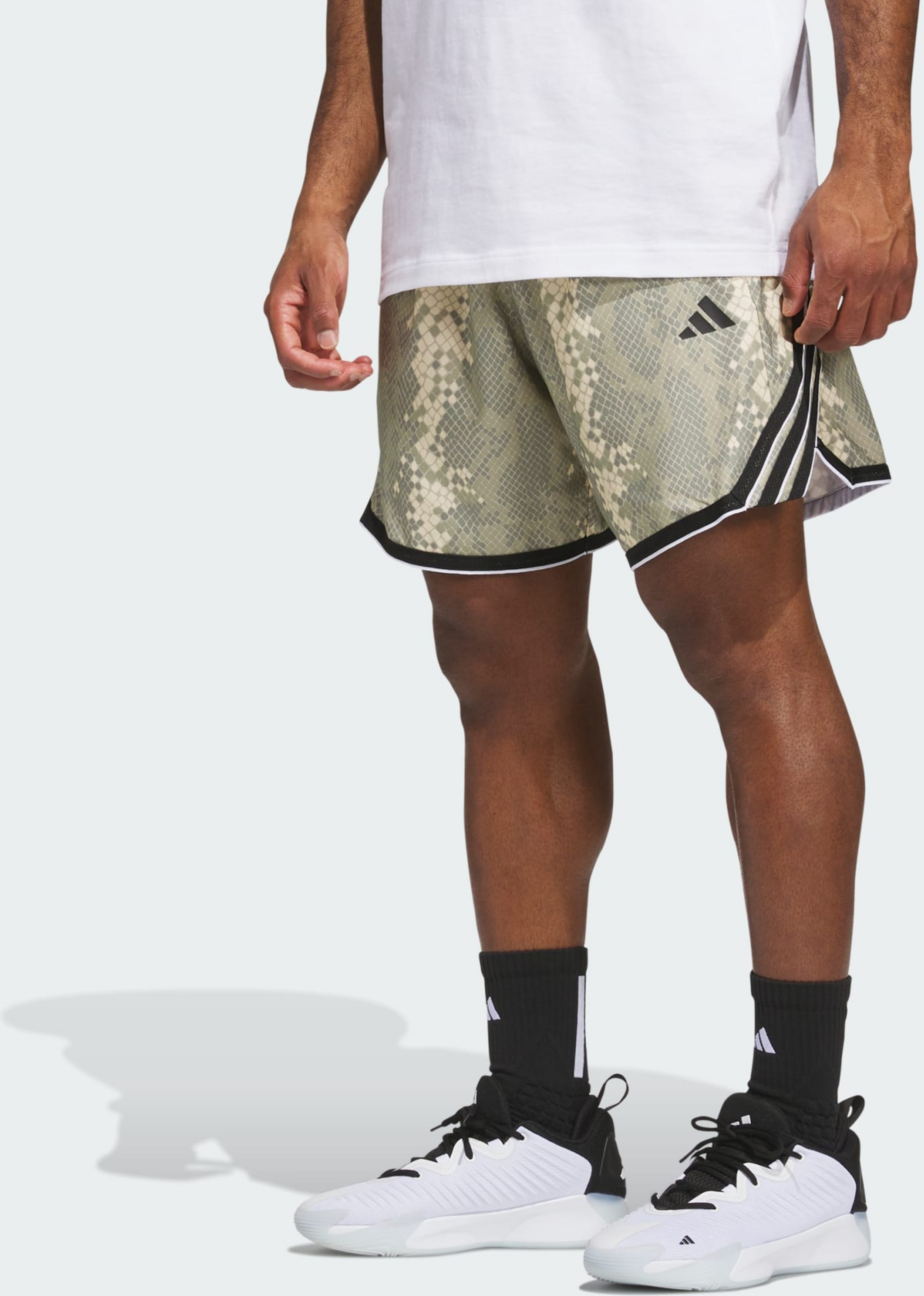 ADIDAS, Adidas Crazylite Animal Aop Shorts