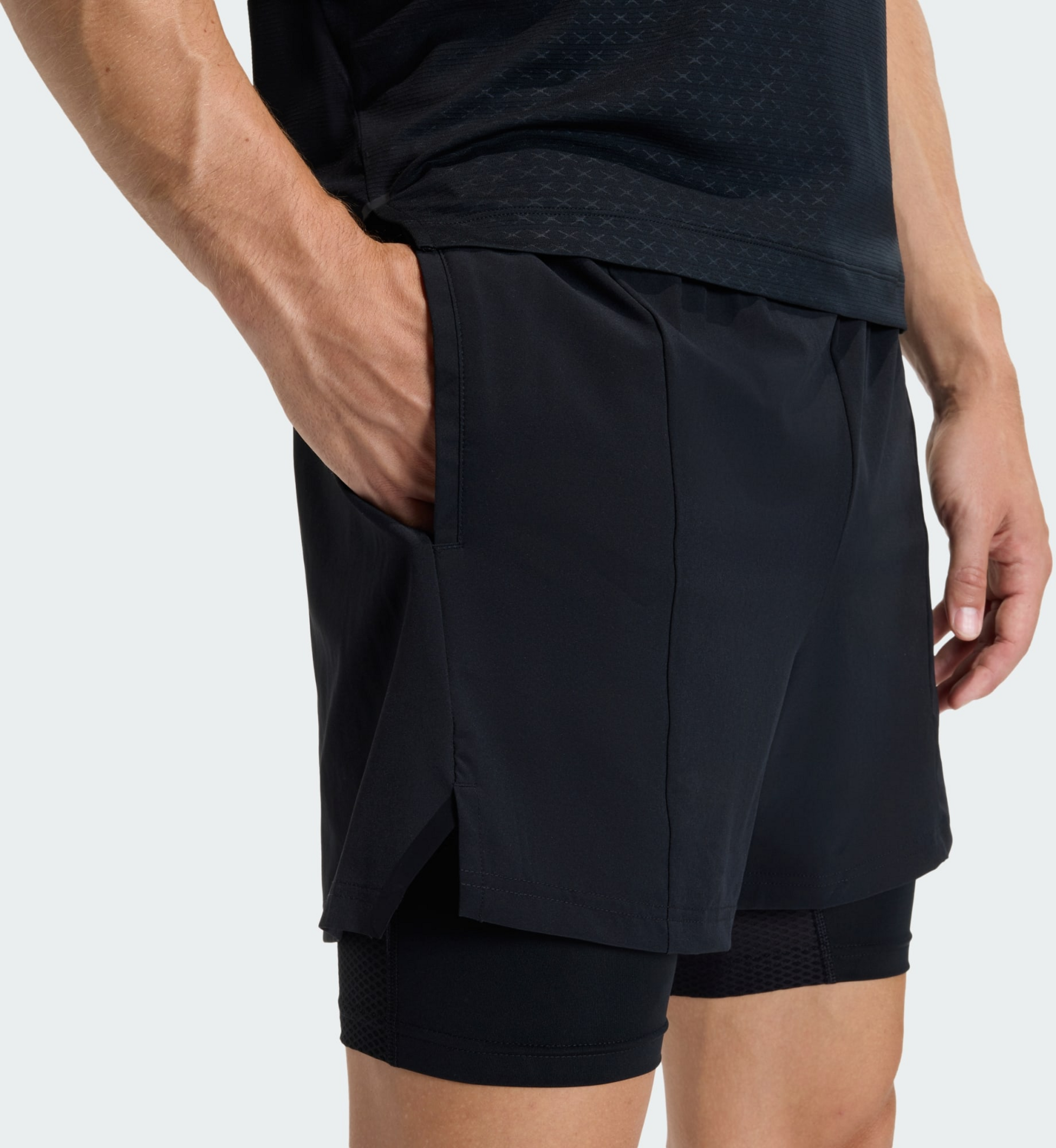 ADIDAS, Adidas D4t 2-i-1 Tr&auml;ningsshorts