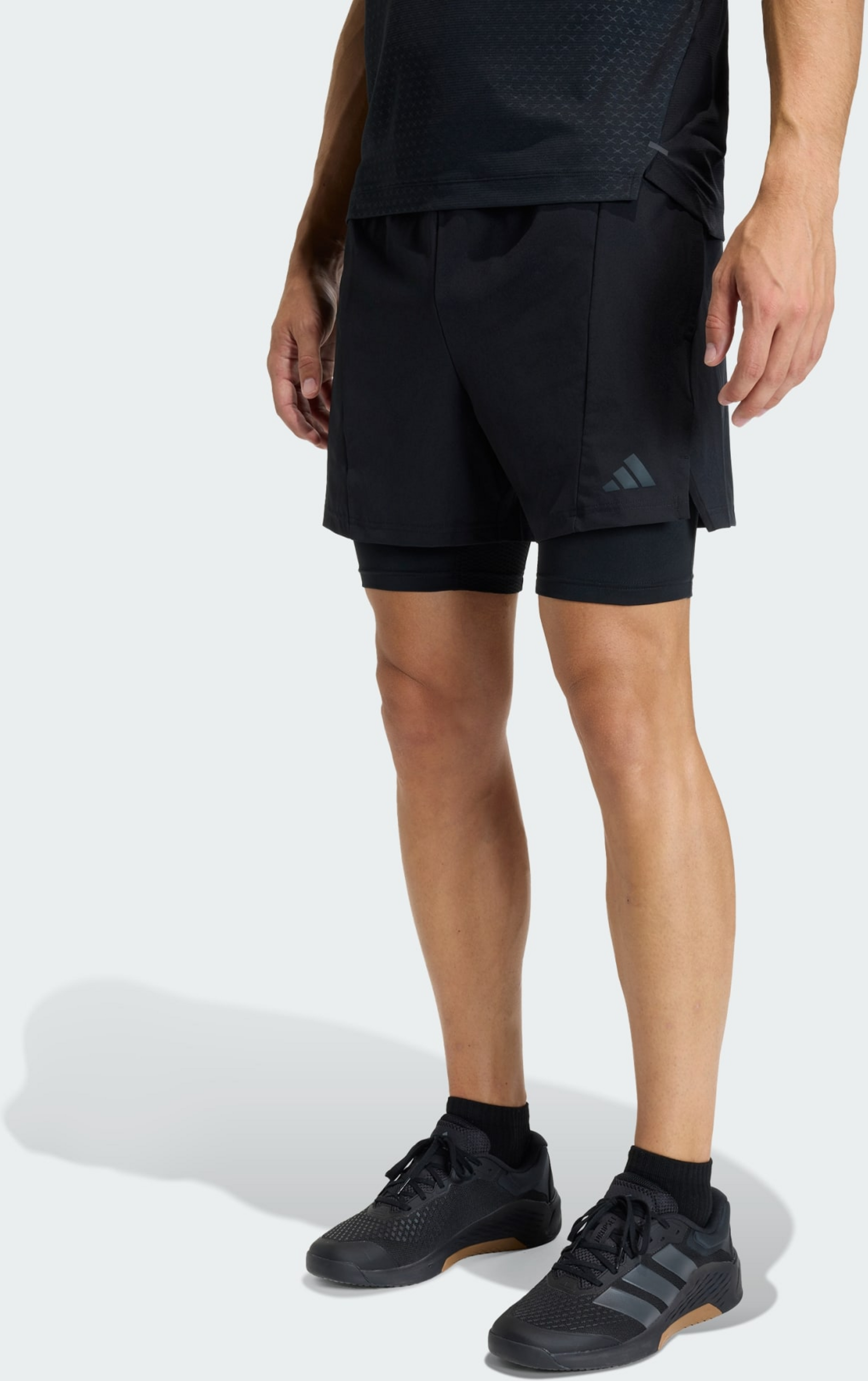 ADIDAS, Adidas D4t 2-i-1 Tr&auml;ningsshorts