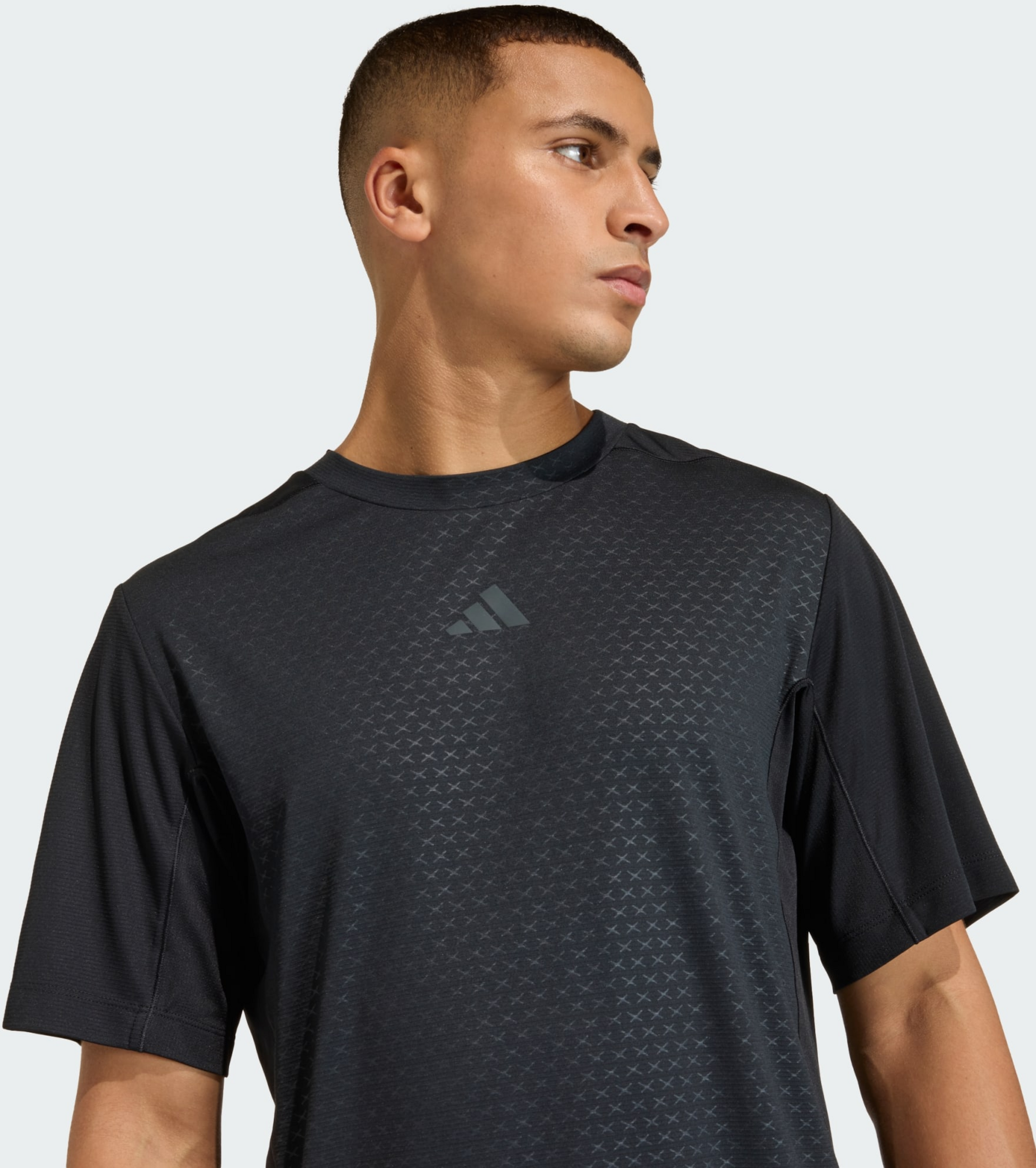 ADIDAS, Adidas D4t Primelift 3 Stripes T-shirt