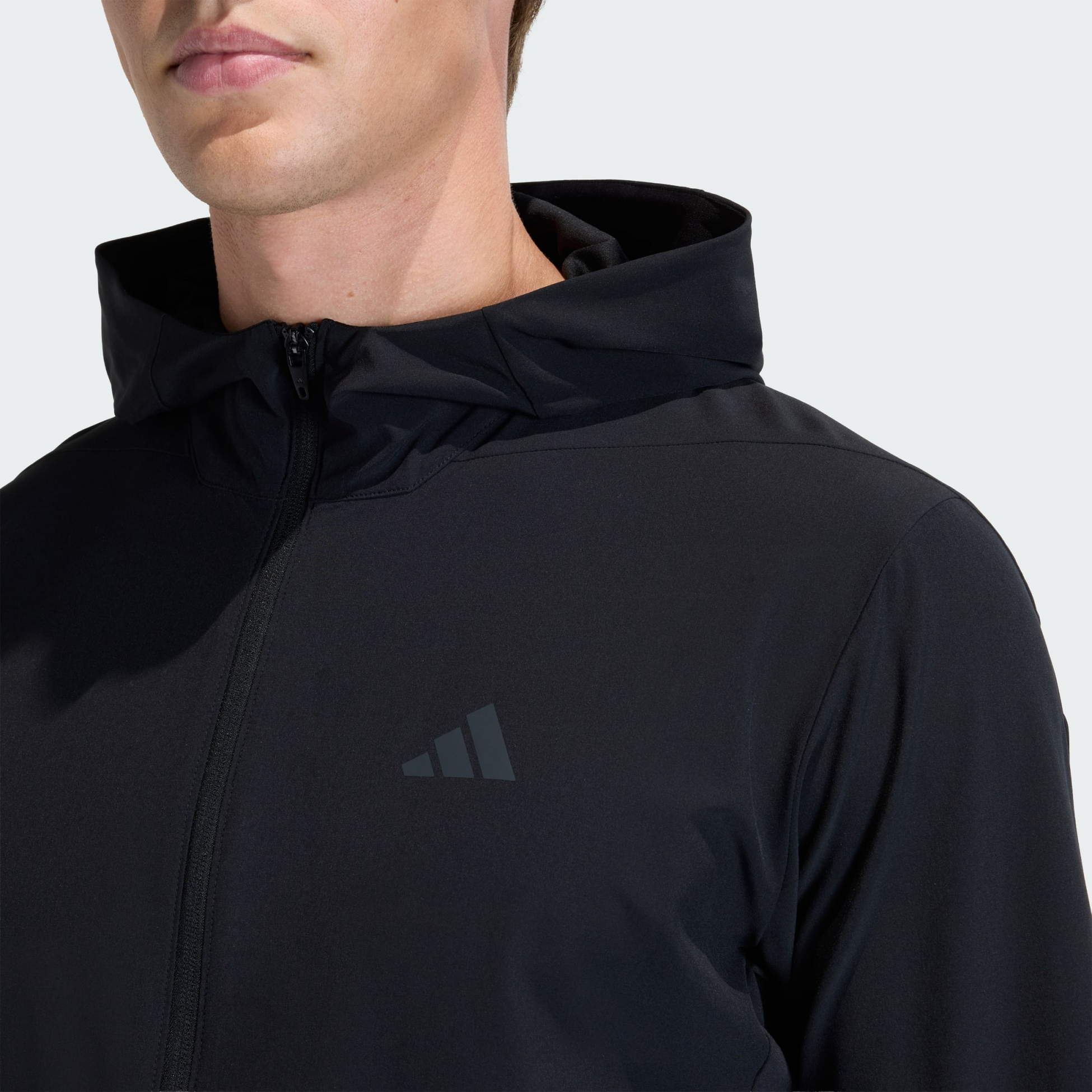 ADIDAS, Adidas D4t Workout Full-zip Hoodie
