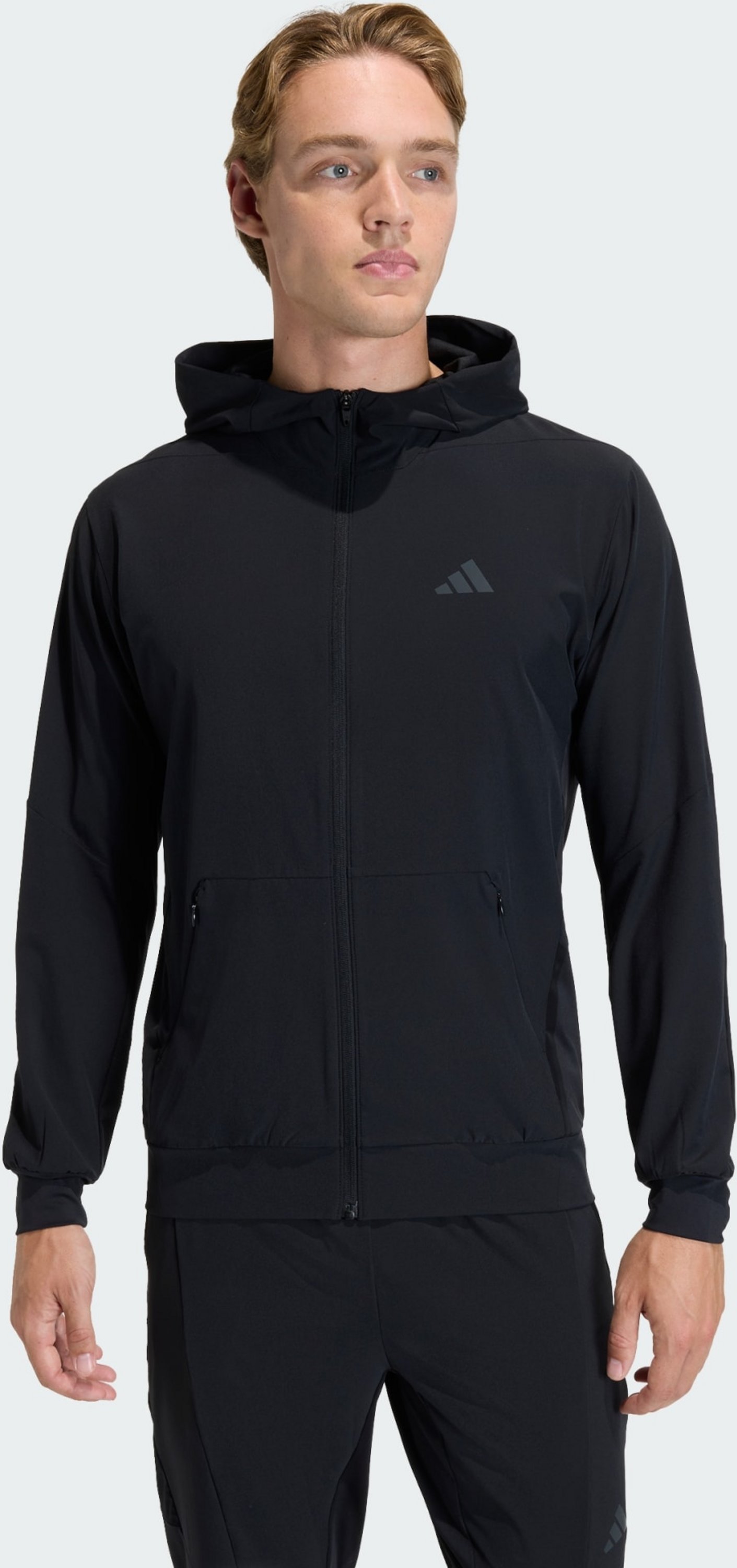 ADIDAS, Adidas D4t Workout Full-zip Hoodie