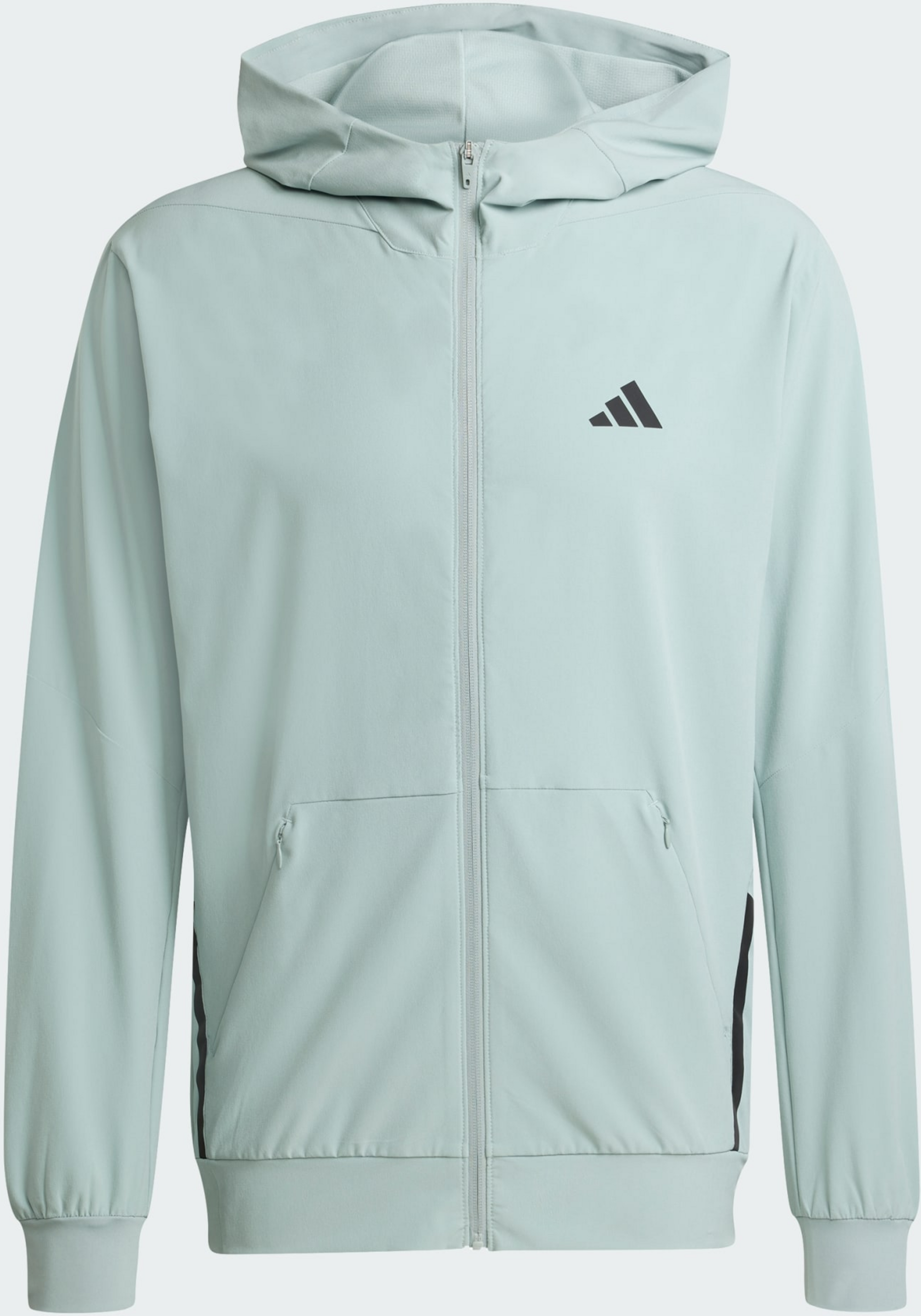 ADIDAS, Adidas D4t Workout Huvtröja Med Hel Dragkedja