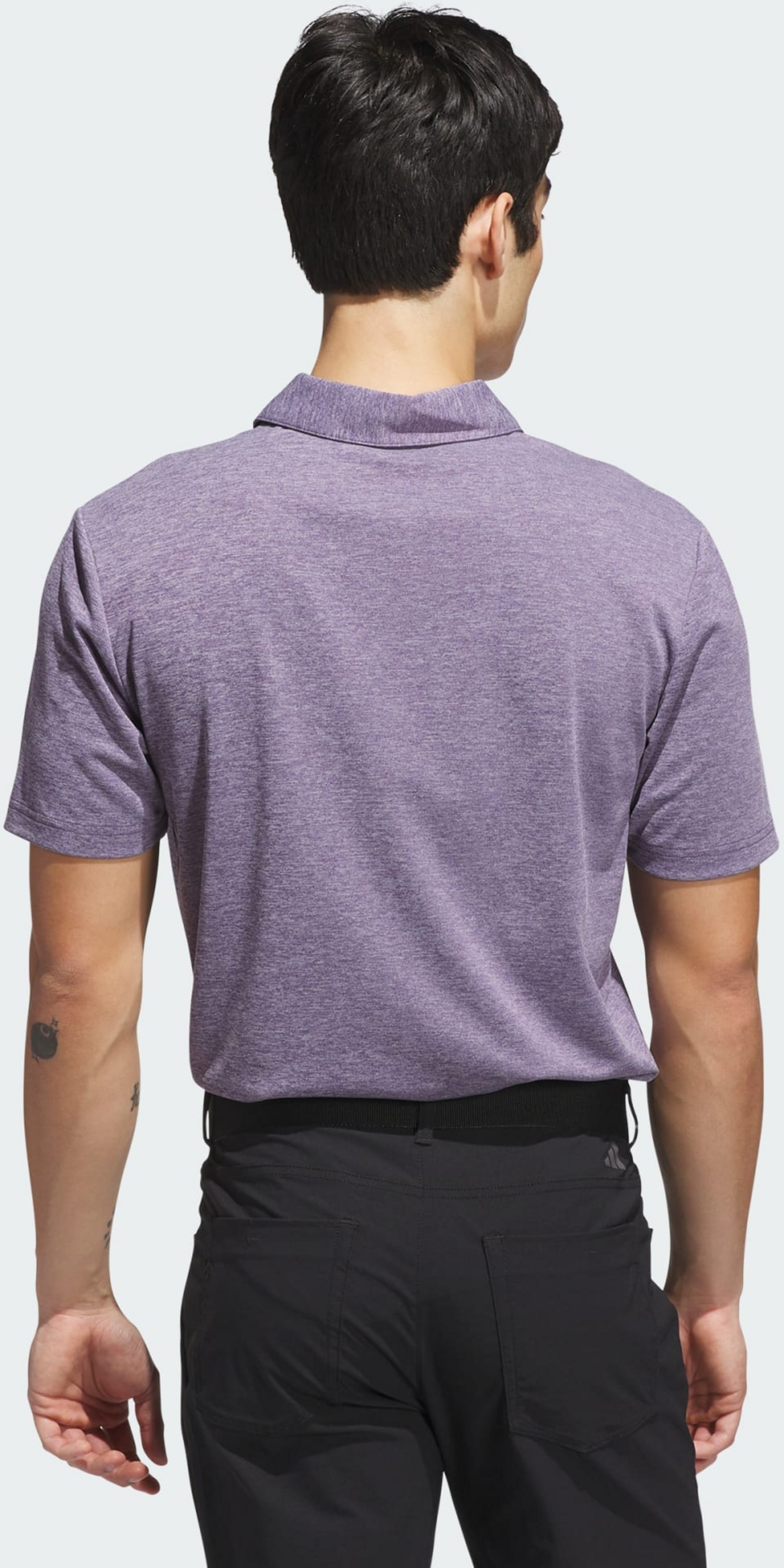 ADIDAS, Adidas Drive Heather Golf Polo Shirt