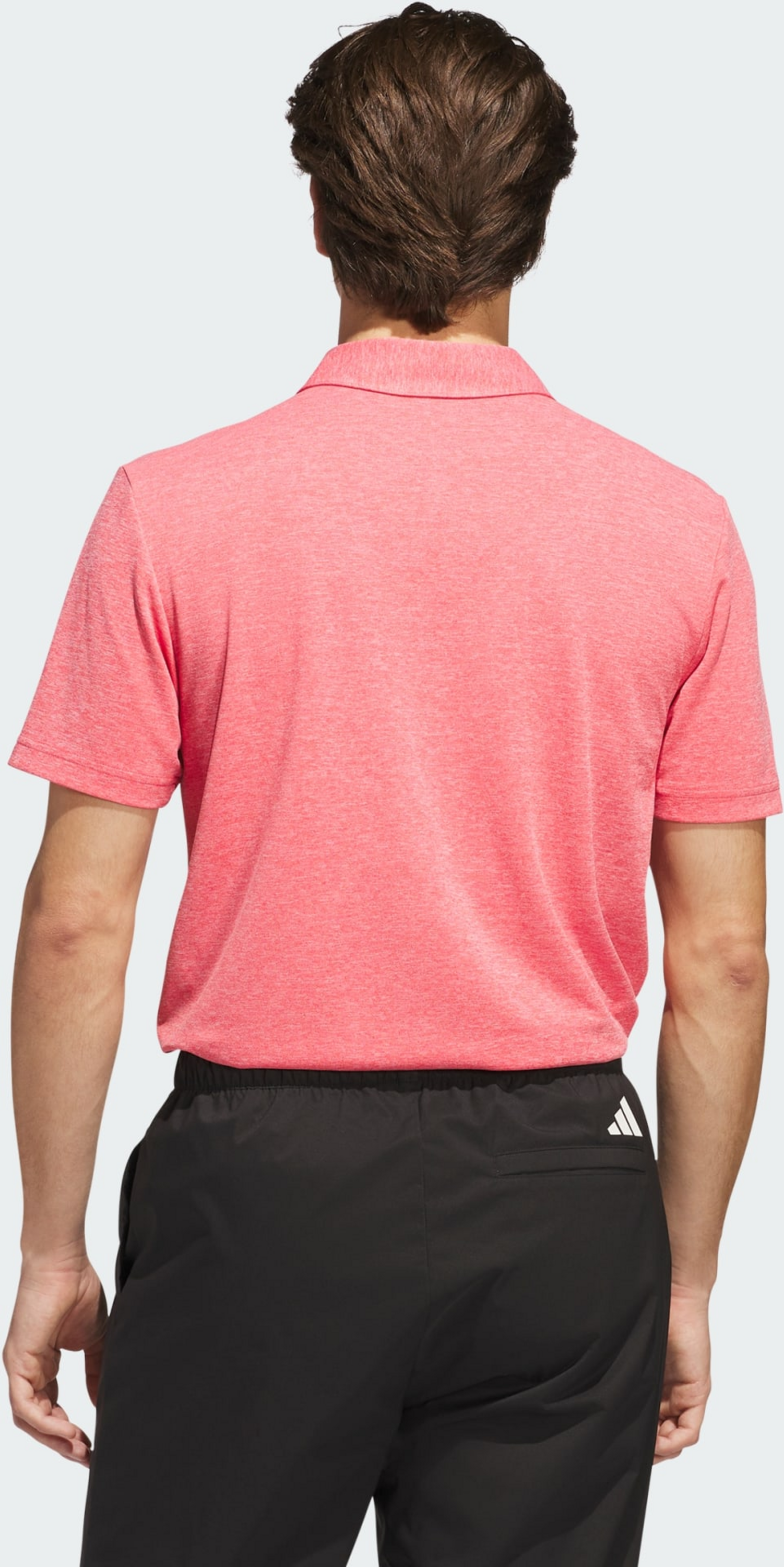 ADIDAS, Adidas Drive Heather Golf Polo Shirt