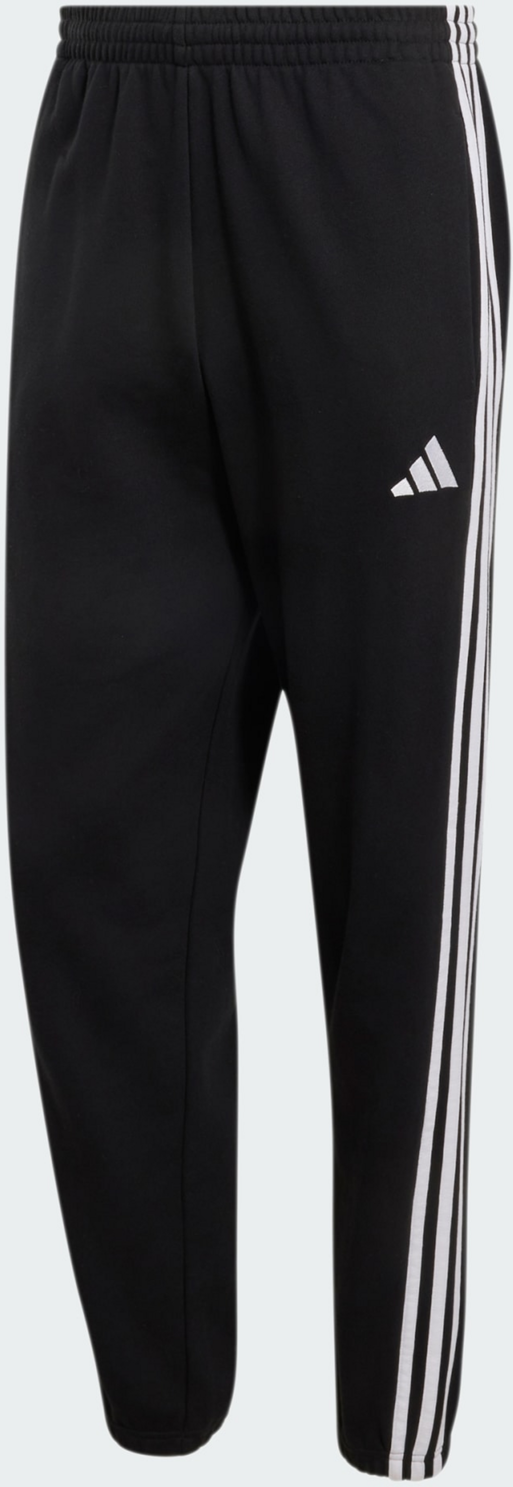 ADIDAS, Adidas Essentials 3-stripes Byxor I Sweatshirttyg Med Avsmalnande Passform Och Muddar