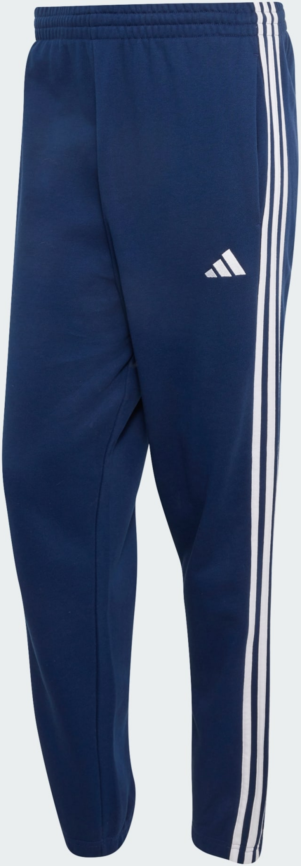 ADIDAS, Adidas Essentials 3-stripes Byxor I Sweatshirttyg Med Avsmalnande Passform Och Muddar