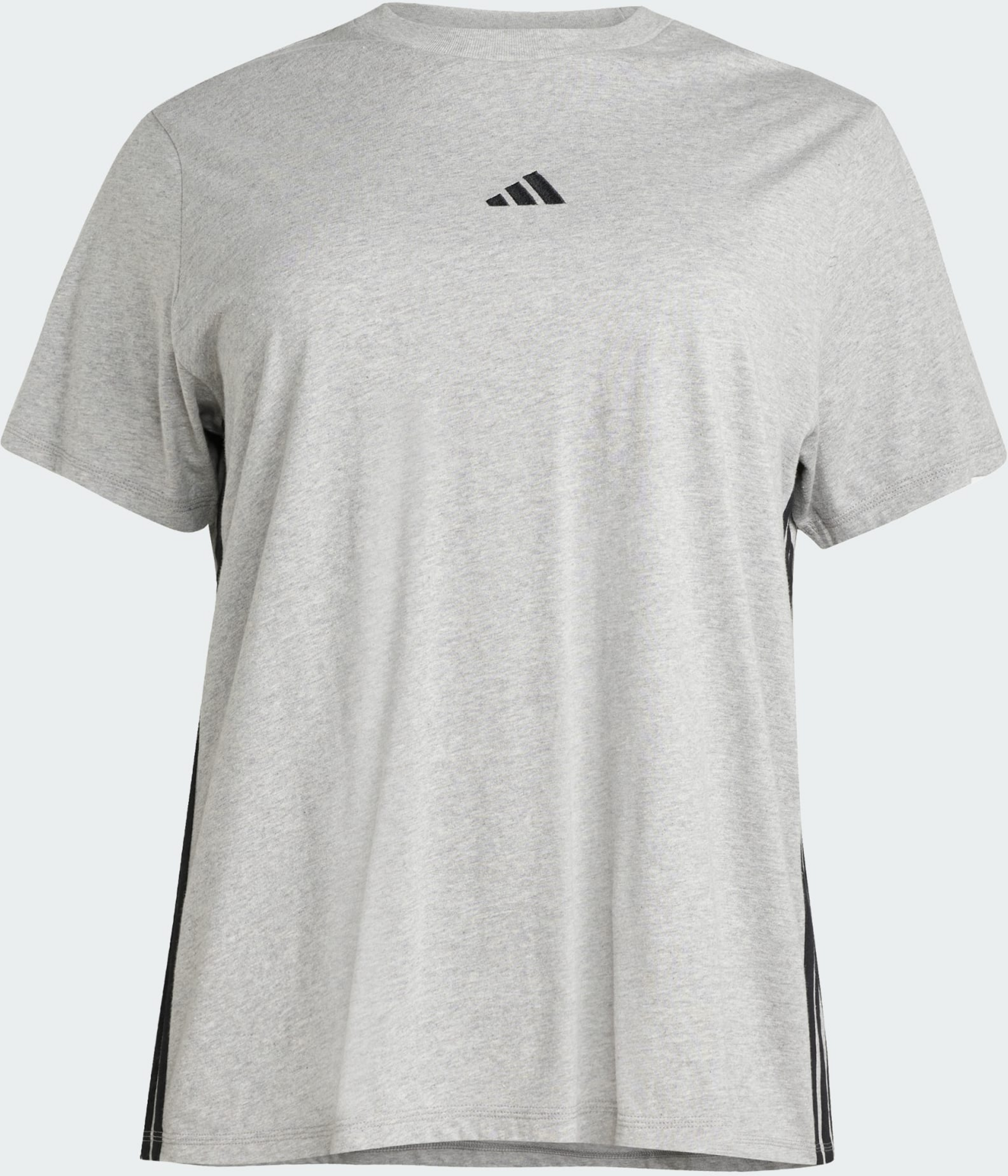 ADIDAS, Adidas Essentials 3-stripes Cotton T-shirt (plus Size)