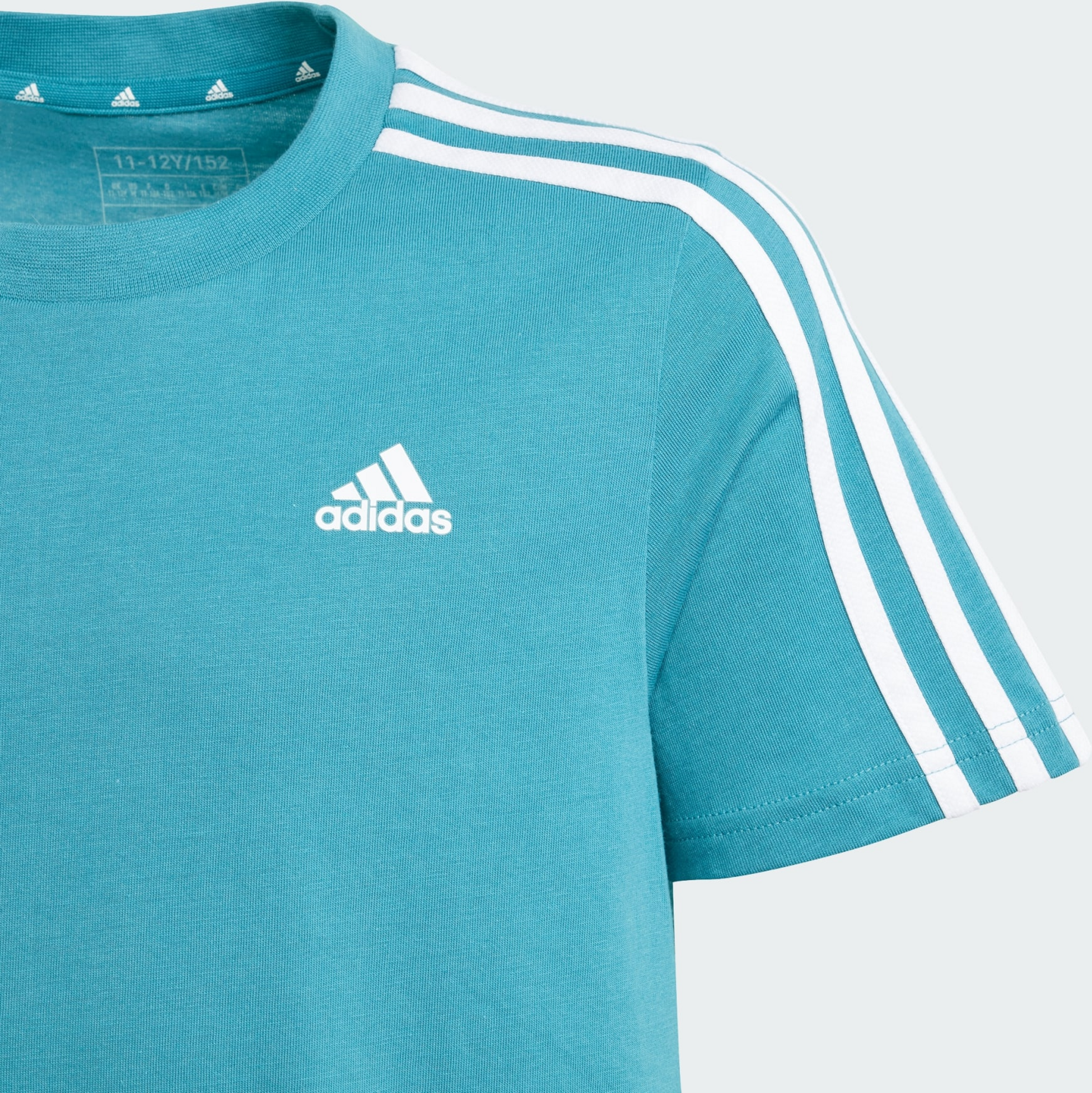 ADIDAS, Adidas Essentials 3-stripes Cotton Tee