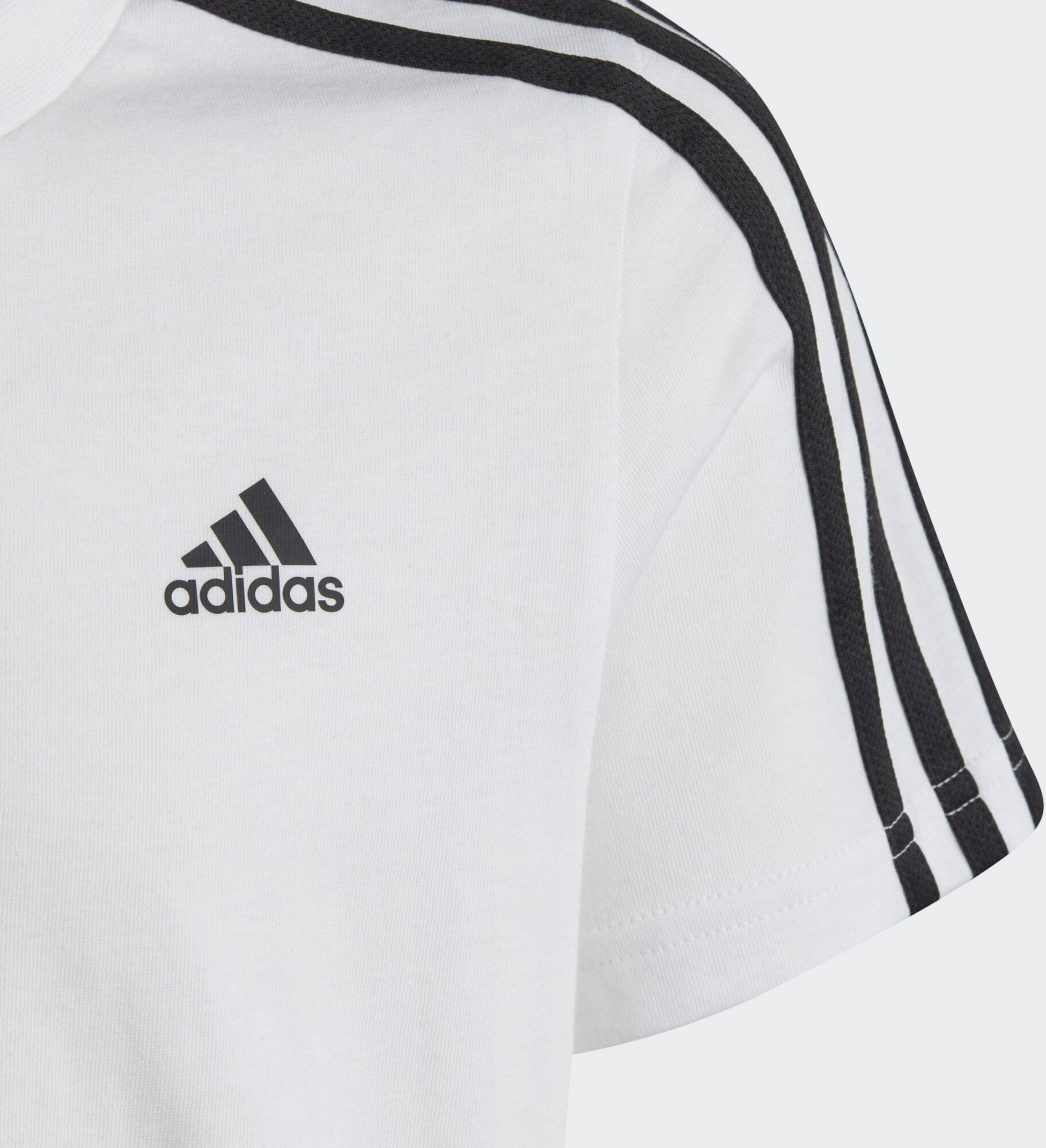 ADIDAS, Adidas Essentials 3-stripes Cotton Tee