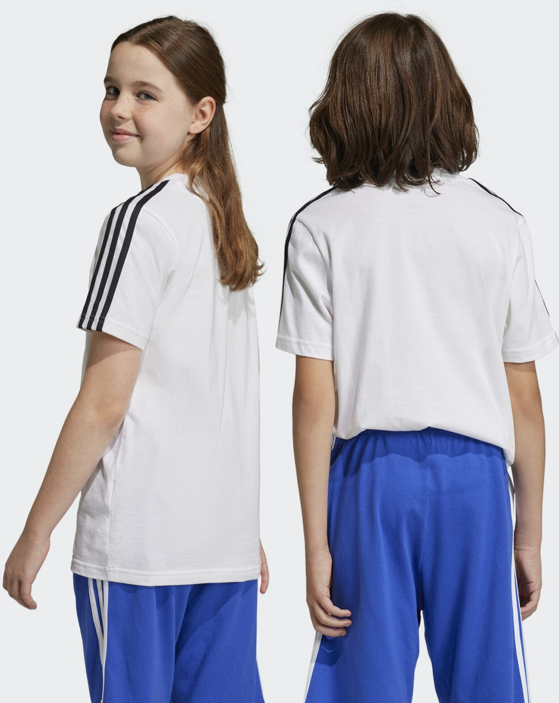 ADIDAS, Adidas Essentials 3-stripes Cotton Tee