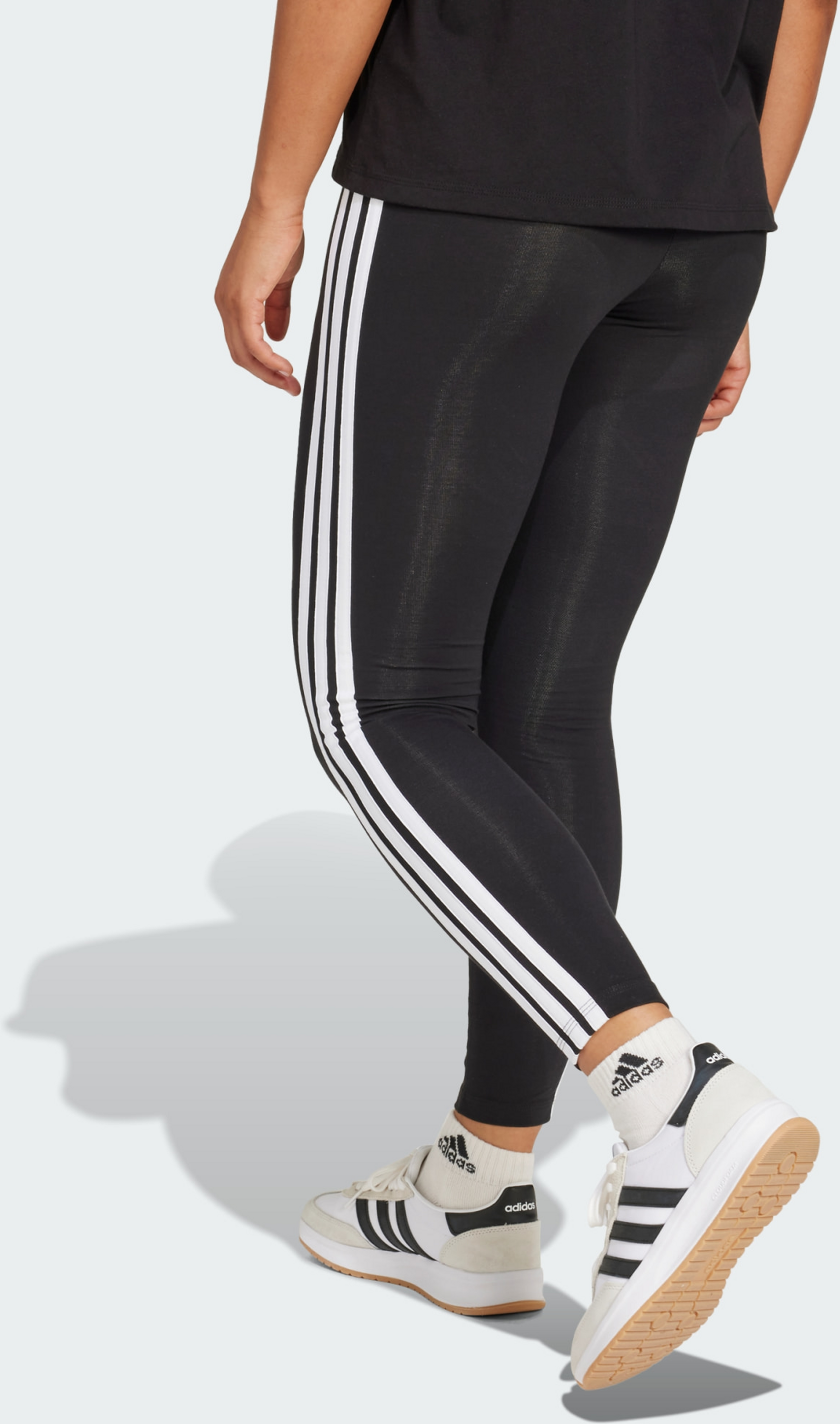 ADIDAS, Adidas Essentials 3-stripes Cotton Tights