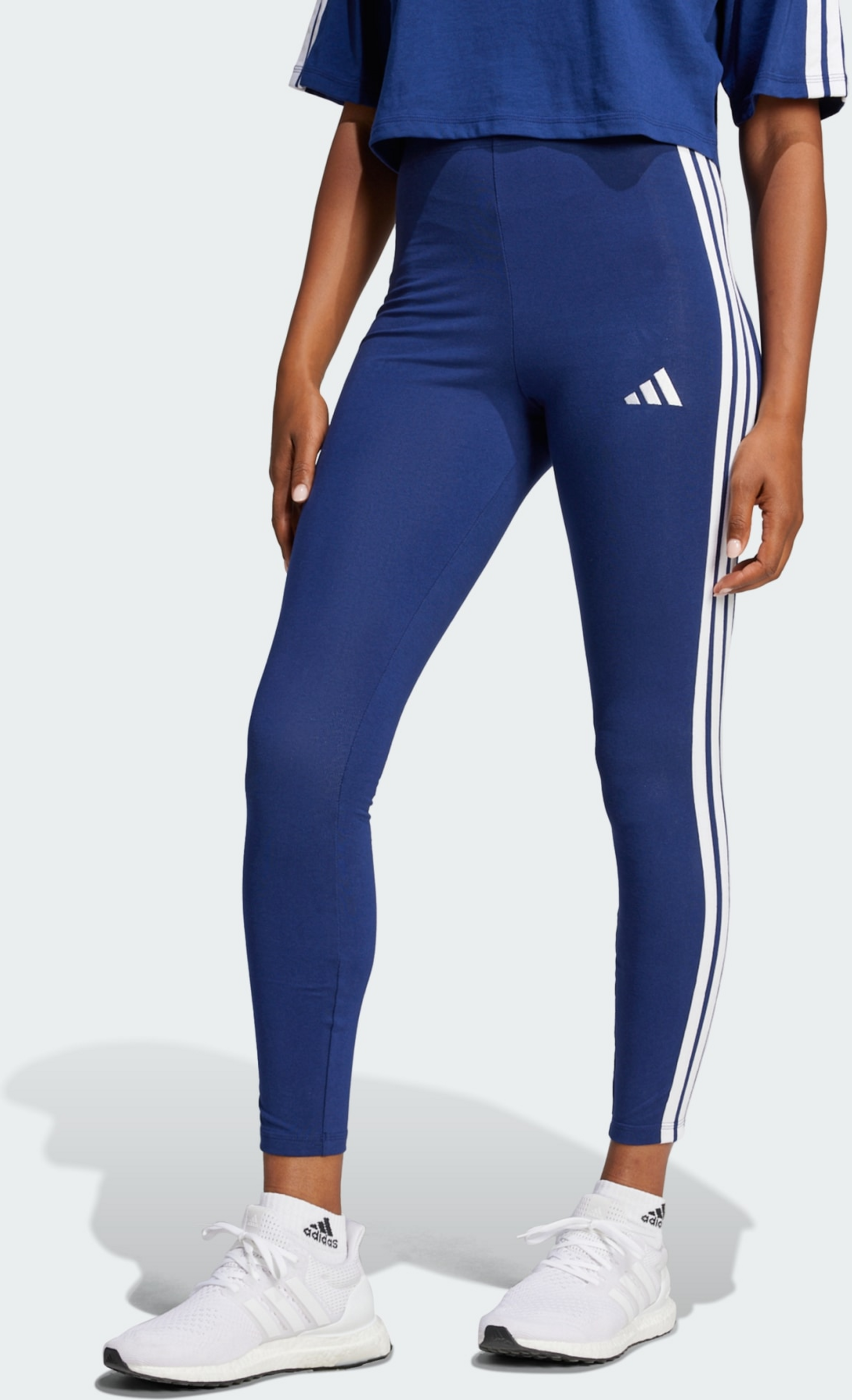 ADIDAS, Adidas Essentials 3-stripes Cotton Tights