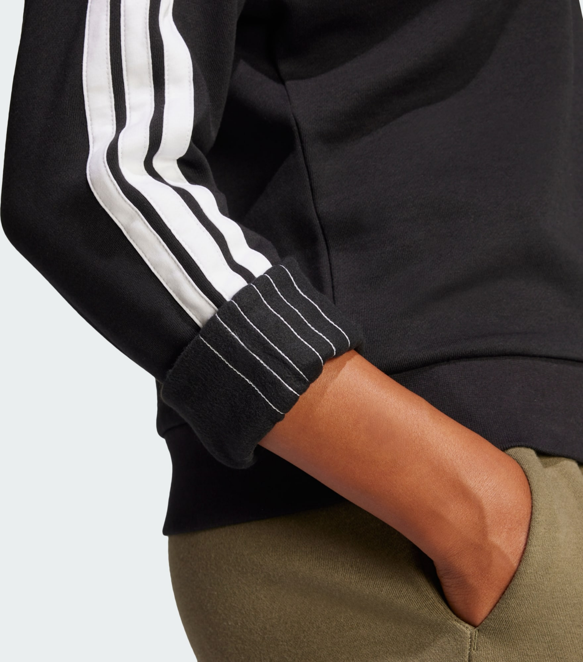 ADIDAS, Adidas Essentials 3-stripes Fleece Sweatshirt