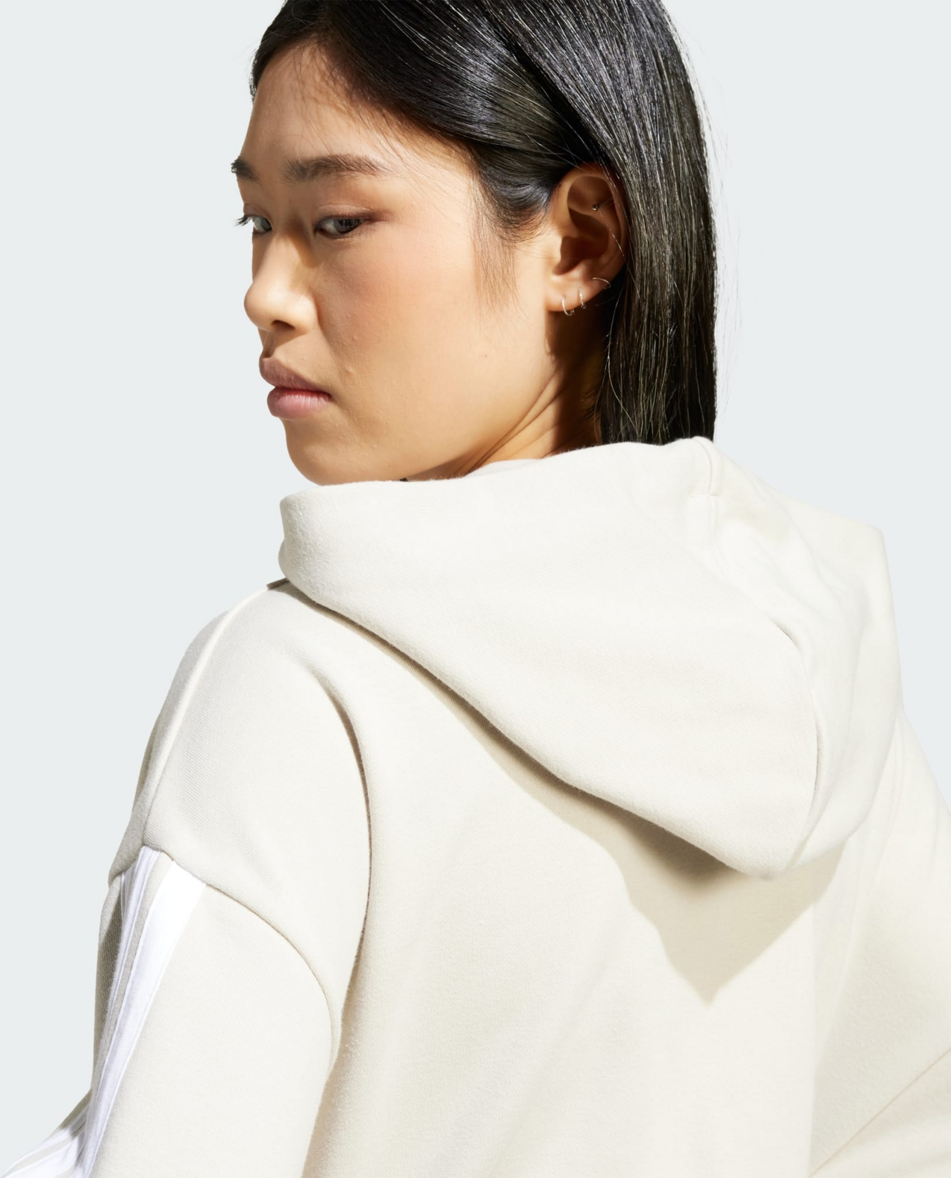 ADIDAS, Adidas Essentials 3-stripes French Terry Full-zip Hoodie