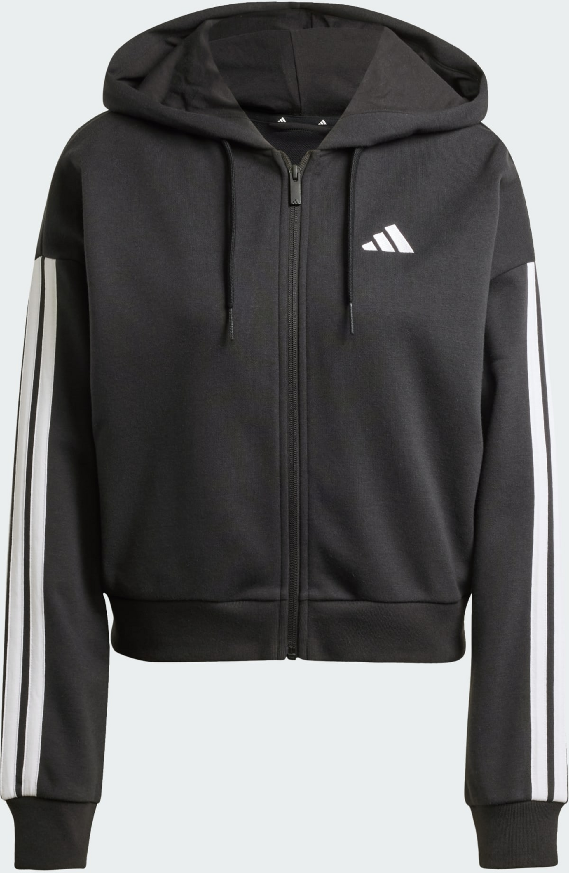 ADIDAS, Adidas Essentials 3-stripes French Terry Full-zip Hoodie