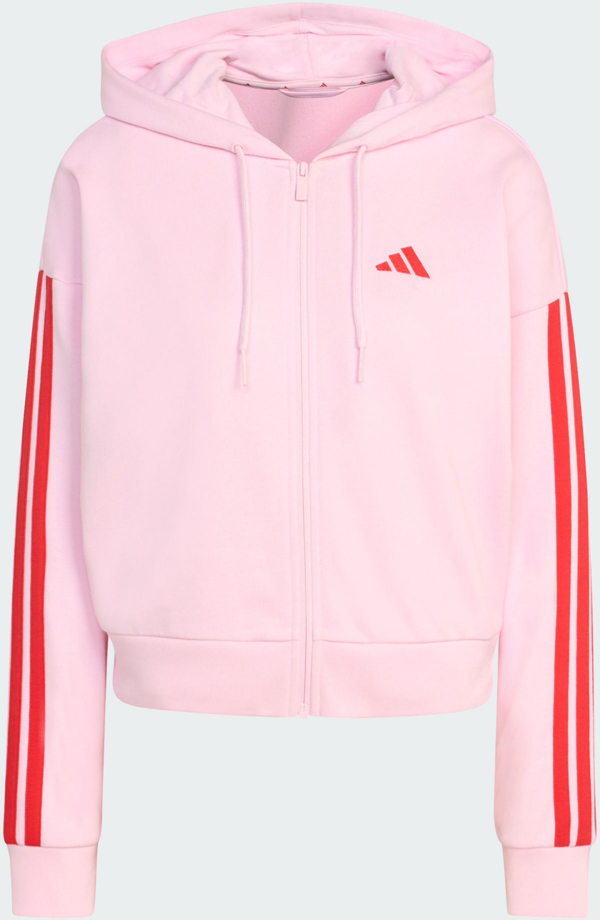 ADIDAS, Adidas Essentials 3-stripes French Terry Full-zip Hoodie