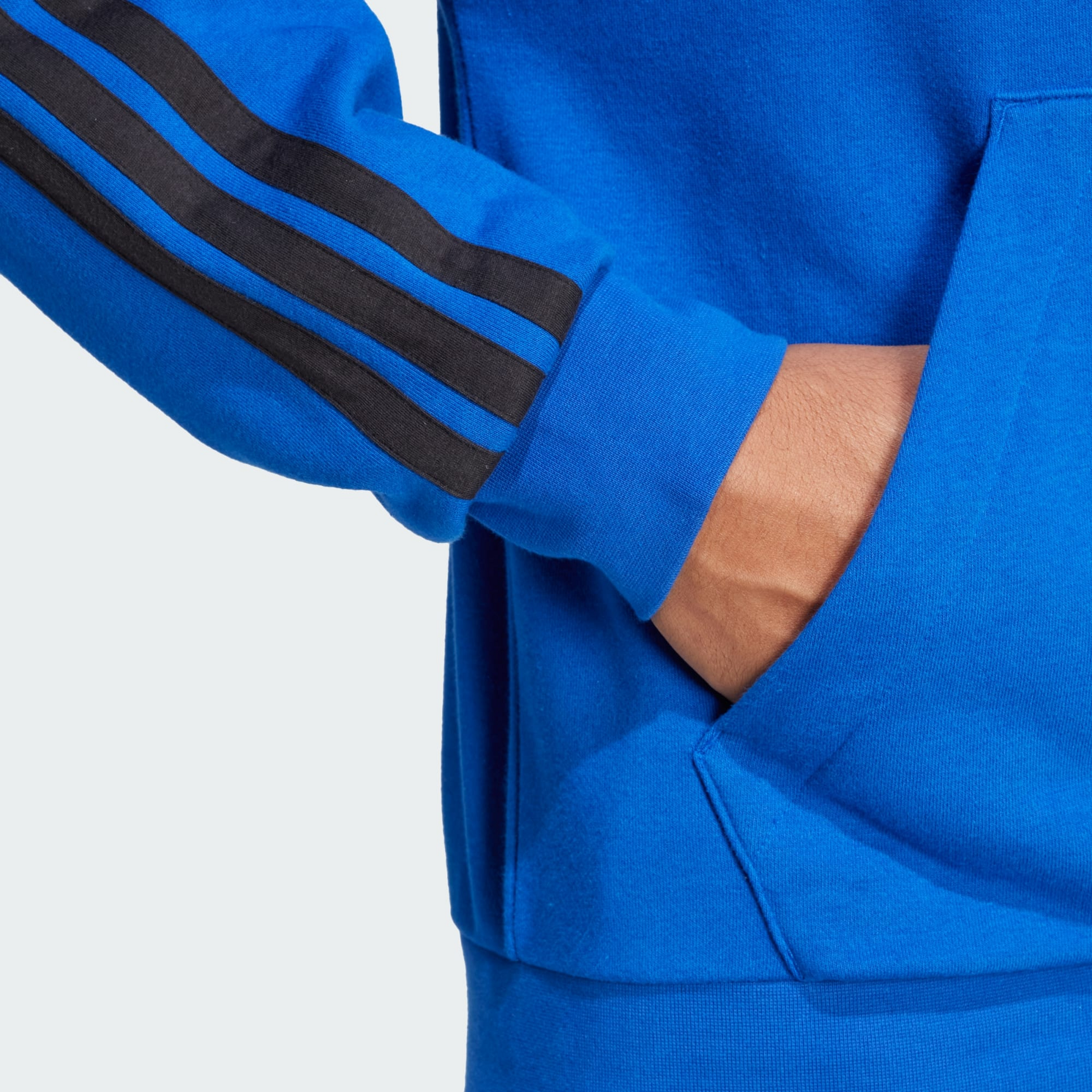 ADIDAS, Adidas Essentials 3-stripes French Terry Full-zip Hoodie