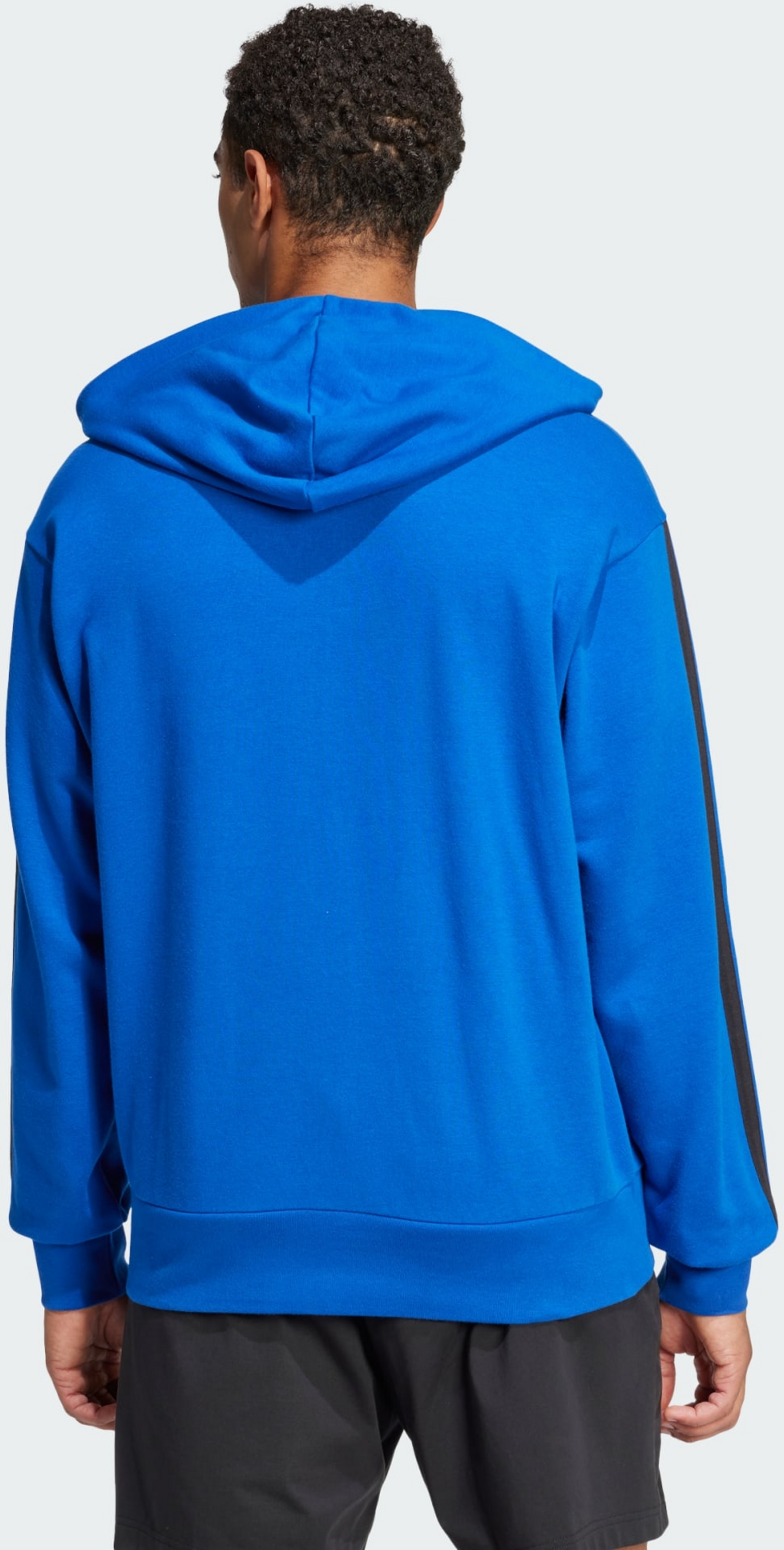 ADIDAS, Adidas Essentials 3-stripes French Terry Full-zip Hoodie