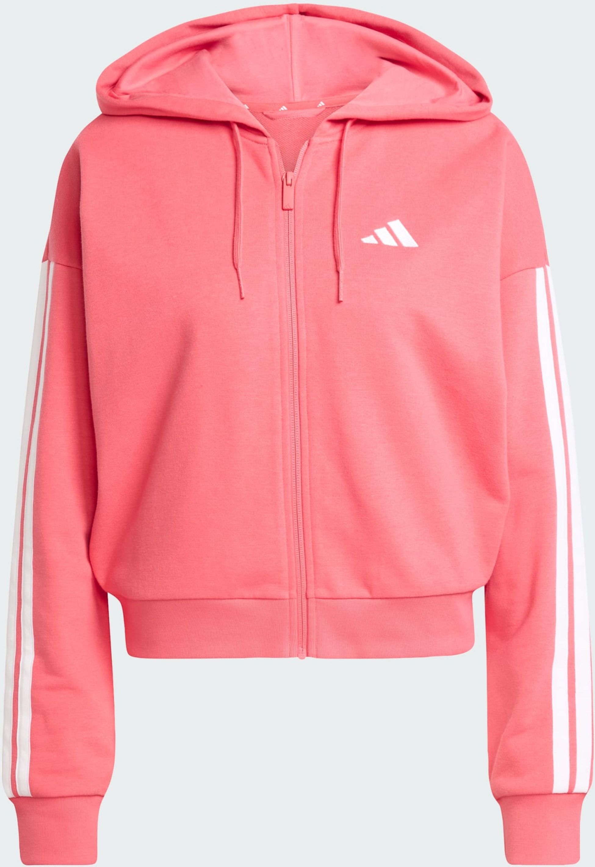 ADIDAS, Adidas Essentials 3-stripes French Terry Full-zip Hoodie