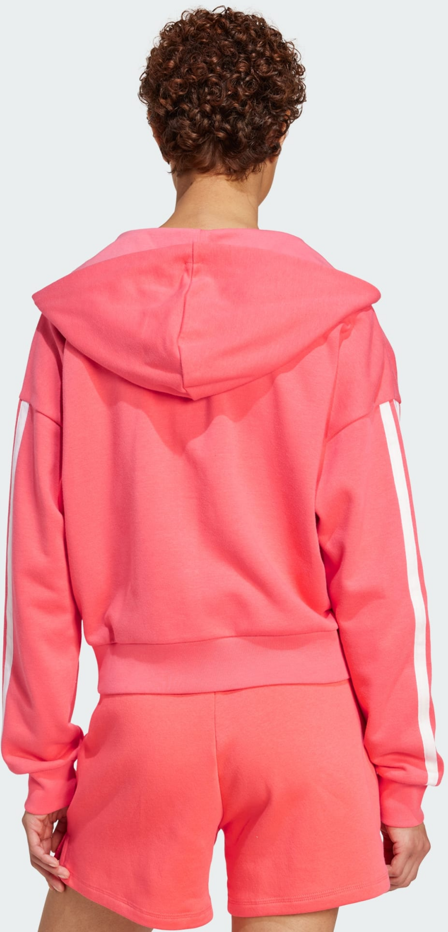 ADIDAS, Adidas Essentials 3-stripes French Terry Full-zip Hoodie