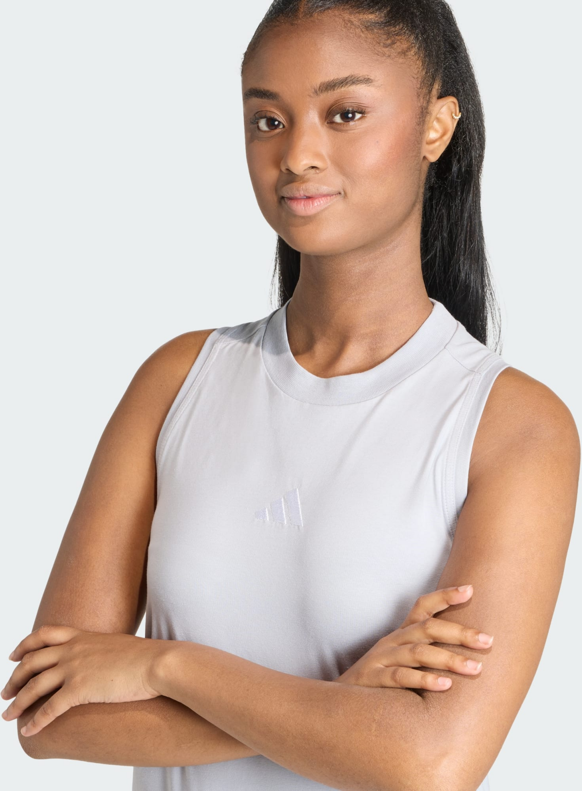 ADIDAS, Adidas Essentials 3-stripes Long Racerback Kl&auml;nning