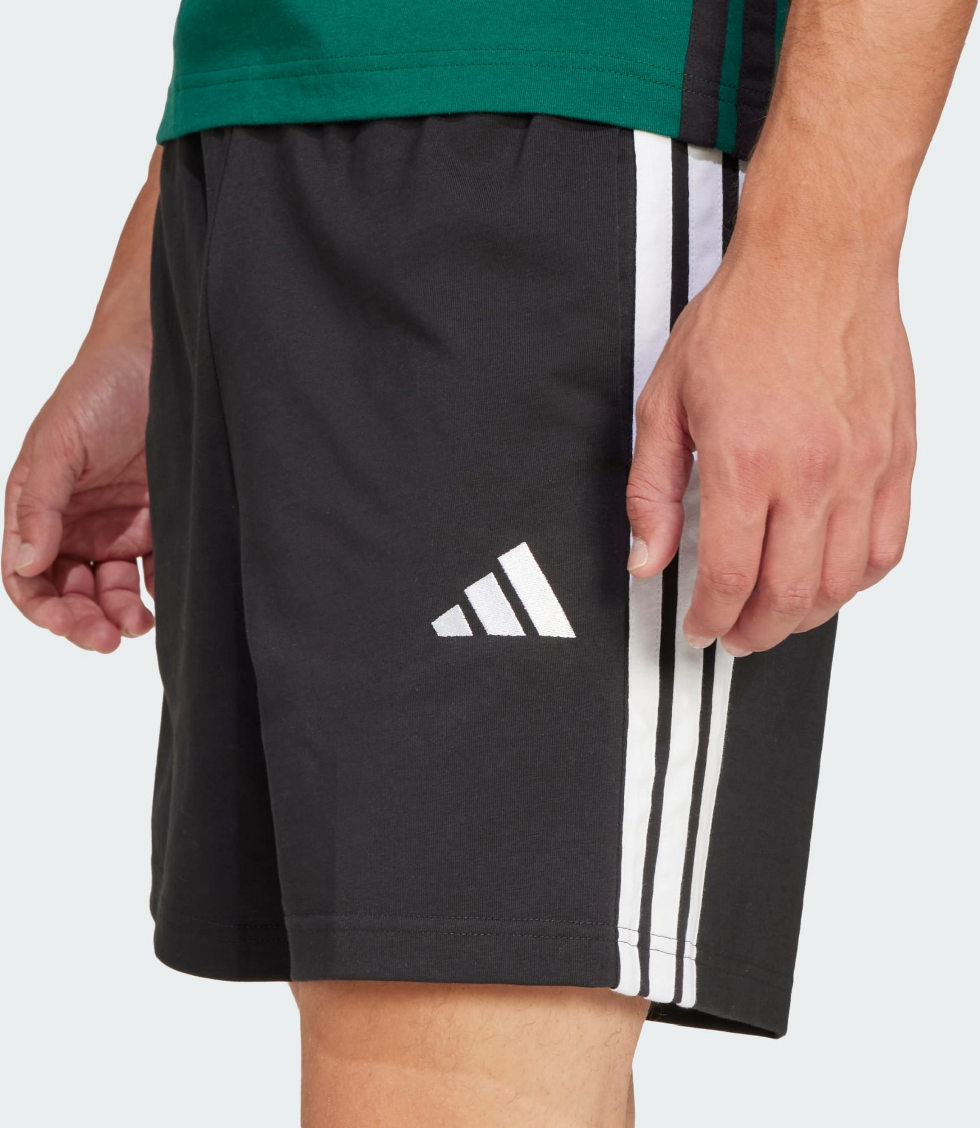 ADIDAS, Adidas Essentials 3-stripes Single Jersey 7-inch Shorts
