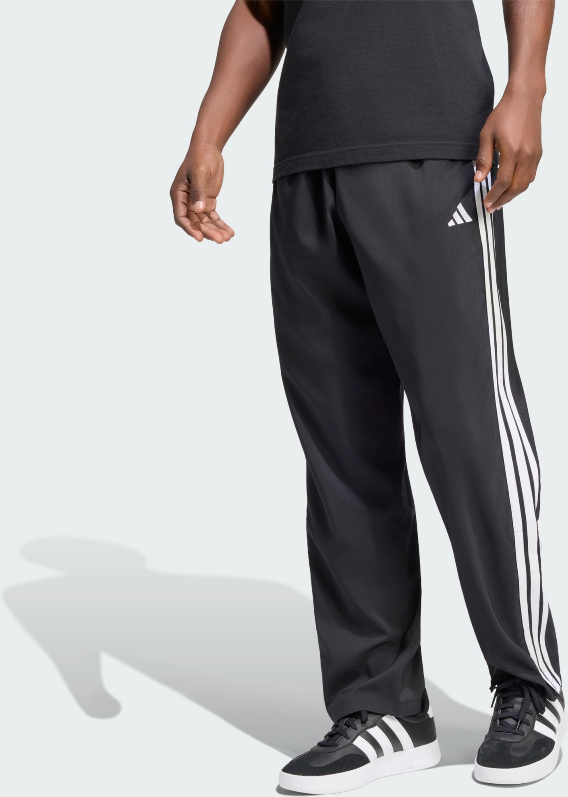 ADIDAS, Adidas Essentials 3-stripes Stanford Lite V&auml;vda Byxor Med Avsmalnande Ben Utan Muddar