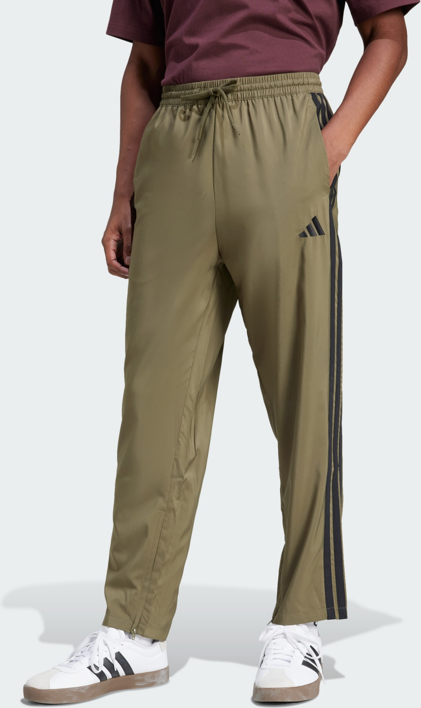 ADIDAS, Adidas Essentials 3-stripes Stanford Pants Open Hem Byxor