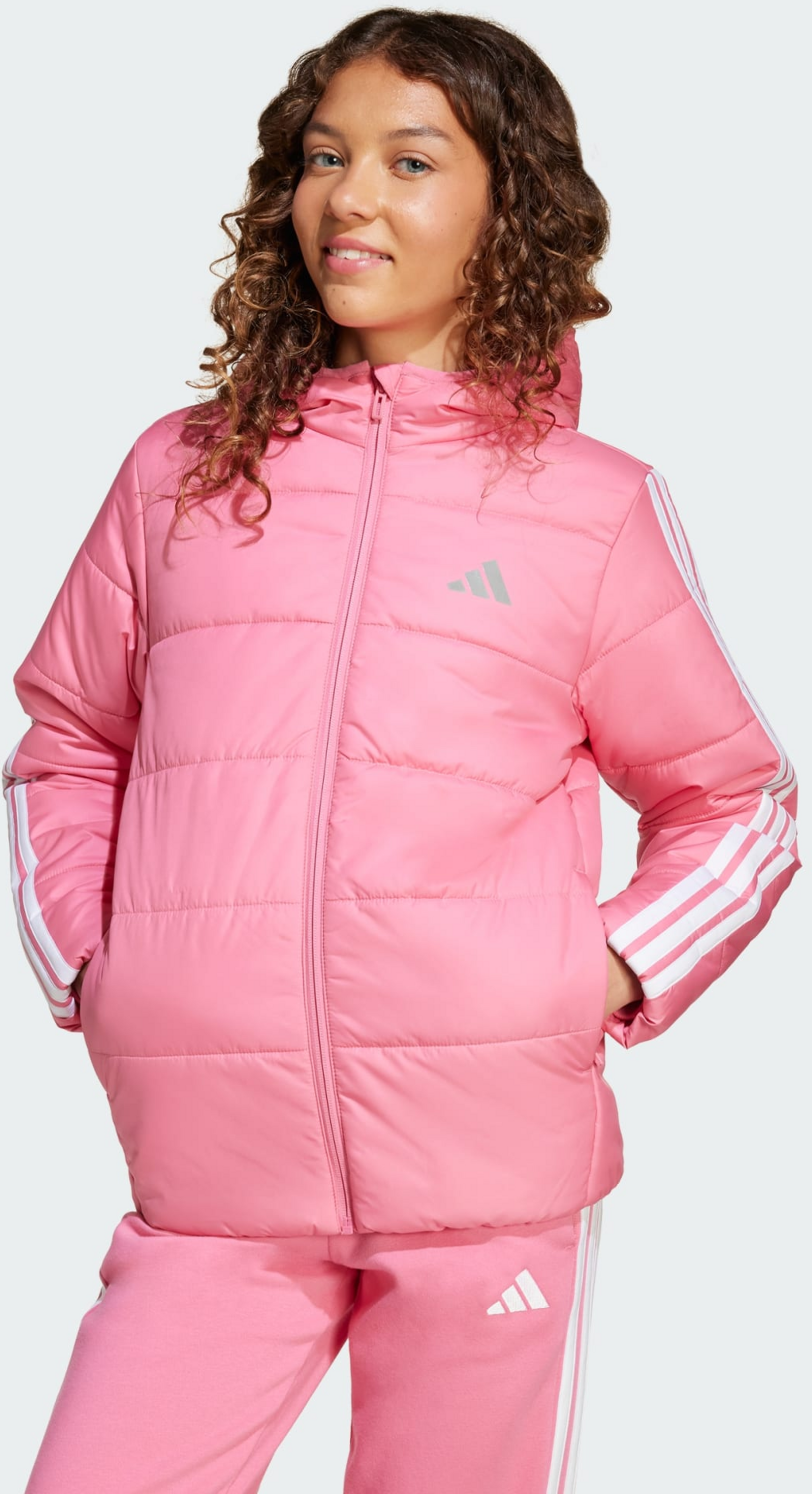 ADIDAS, Adidas Essentials 3-stripes Vadderad Jacka F&ouml;r Barn