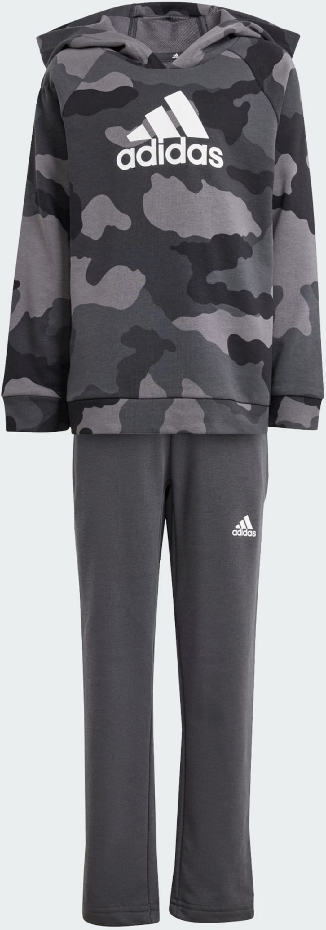 ADIDAS, Adidas Essentials Allover Print Hoodie Set Barn